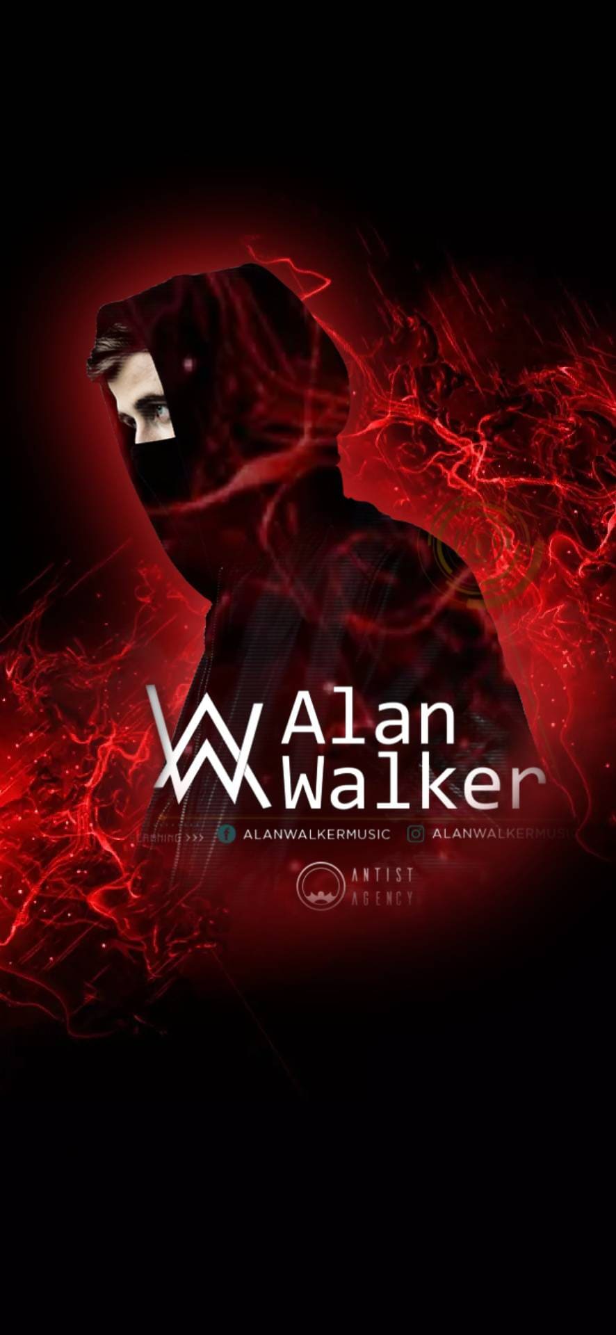 Alan Walker blue logo, superstars, DJ Alan Walker, DJs, blue metal  background, Alan Walker, creative, Alan Walker logo for with resolution .  High Quality HD wallpaper | Pxfuel