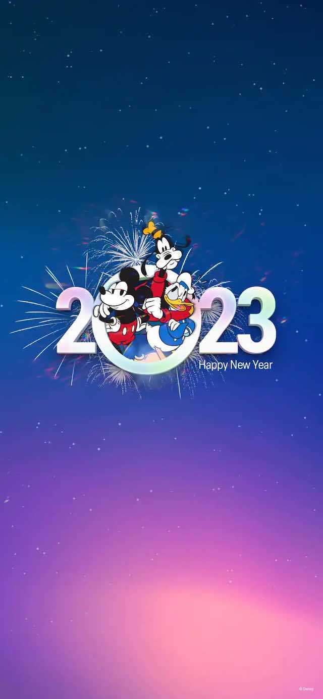 Free Disney Wallpaper to Ring in the New Year