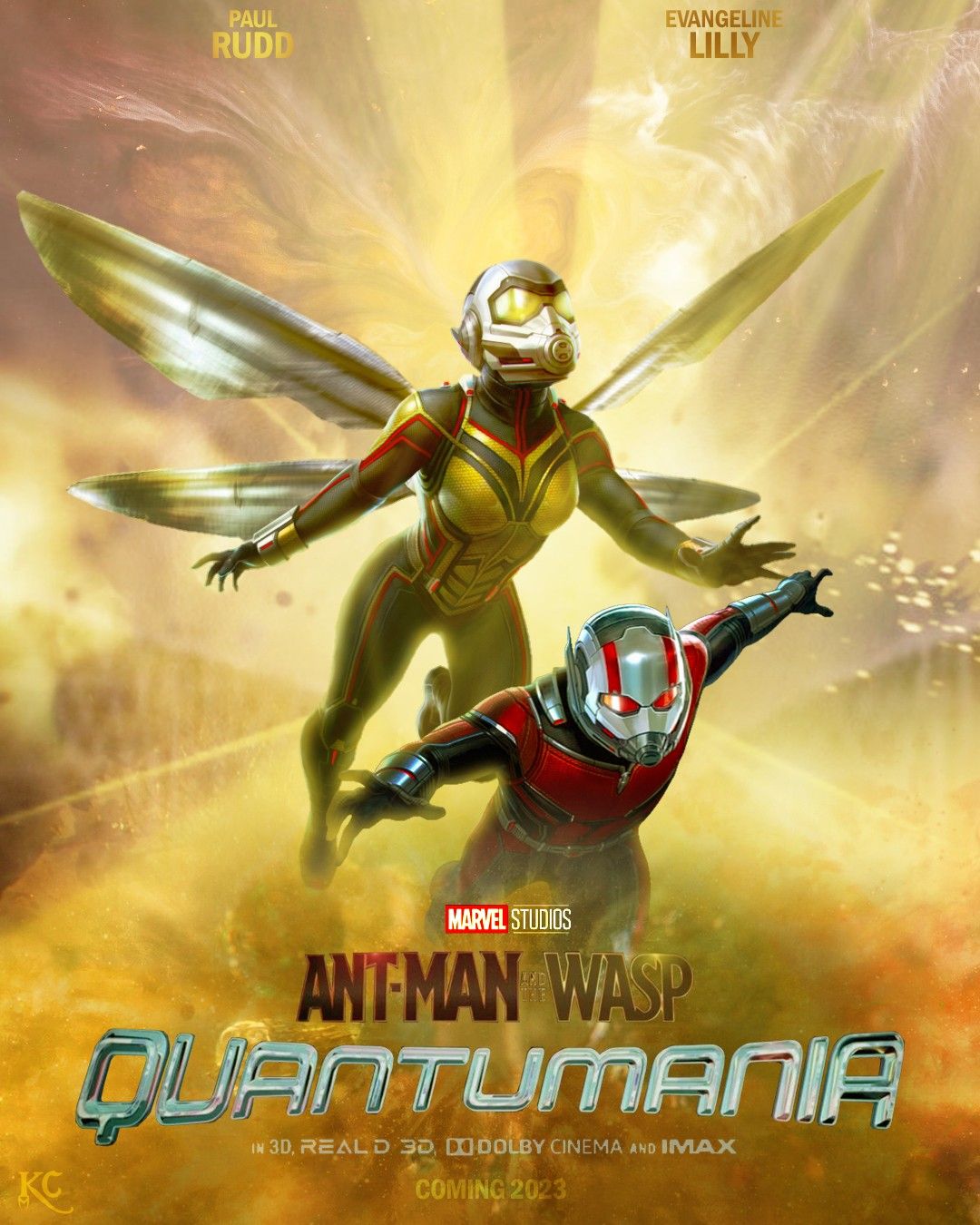 Ant Man And The Wasp Quantumania Movie Poster. Marvel Movie Posters, Marvel Movies, Ant Man