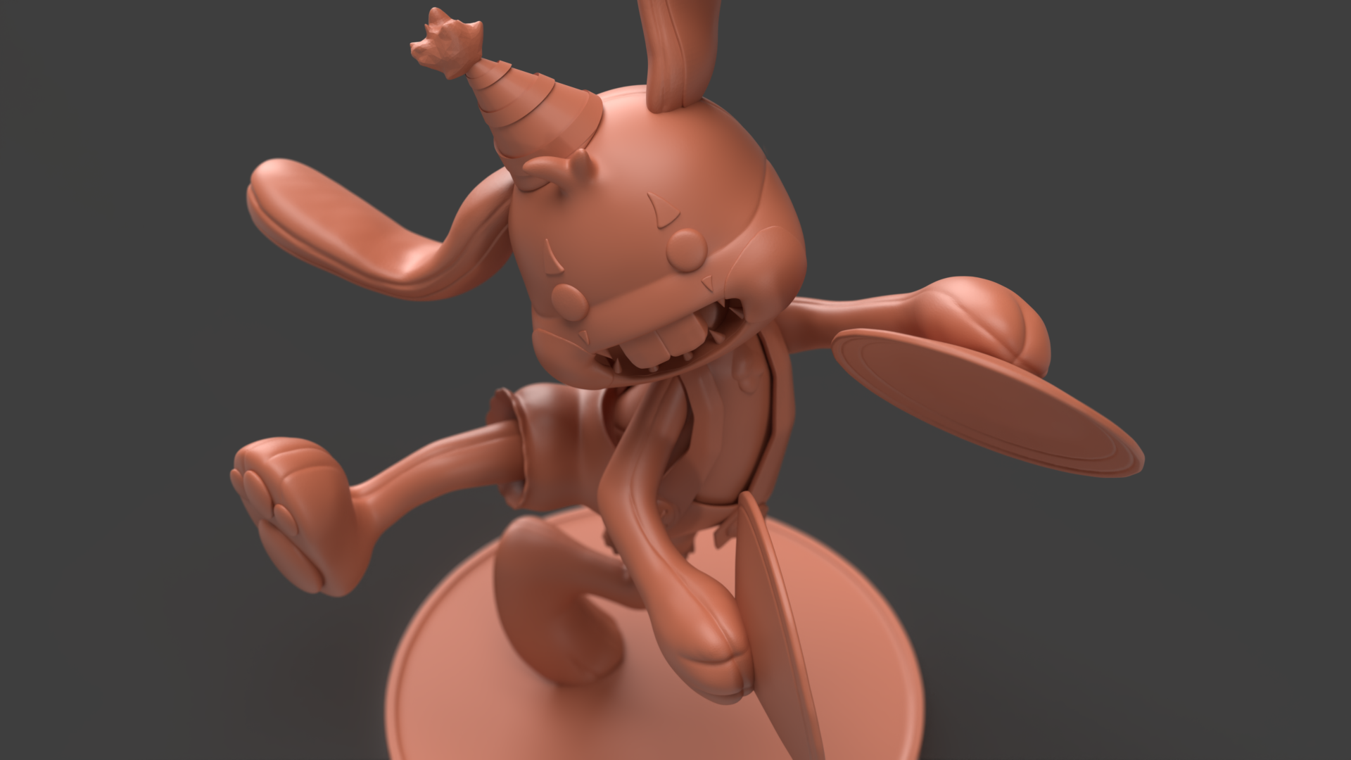 STL file Poppy playtime Bunzo Bunny fan made 3D print model・3D printing to download・Cults