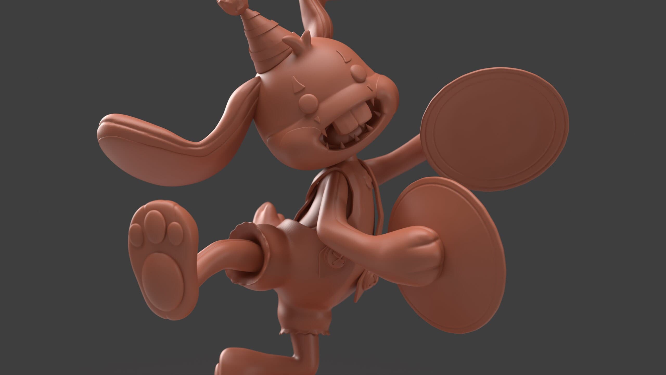 Poppy Playtime Bunzo Bunny Fan Made 3D Print Model