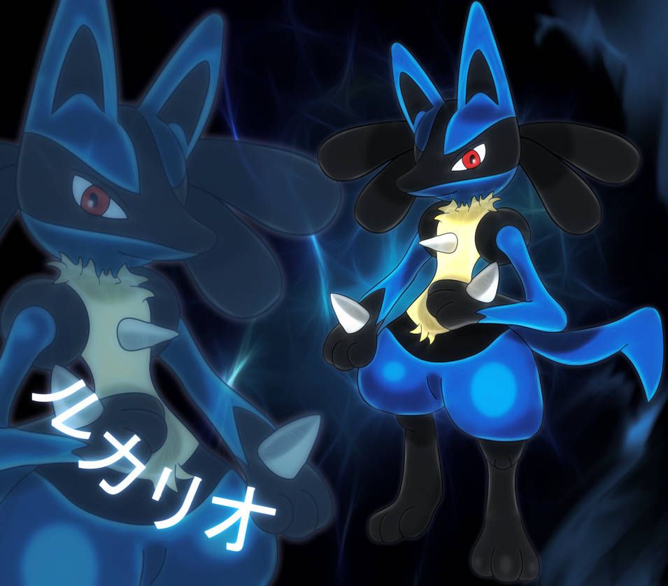 aura guardian, lucario by Elsdrake. Pokemon teams, Mewtwo, Pokemon