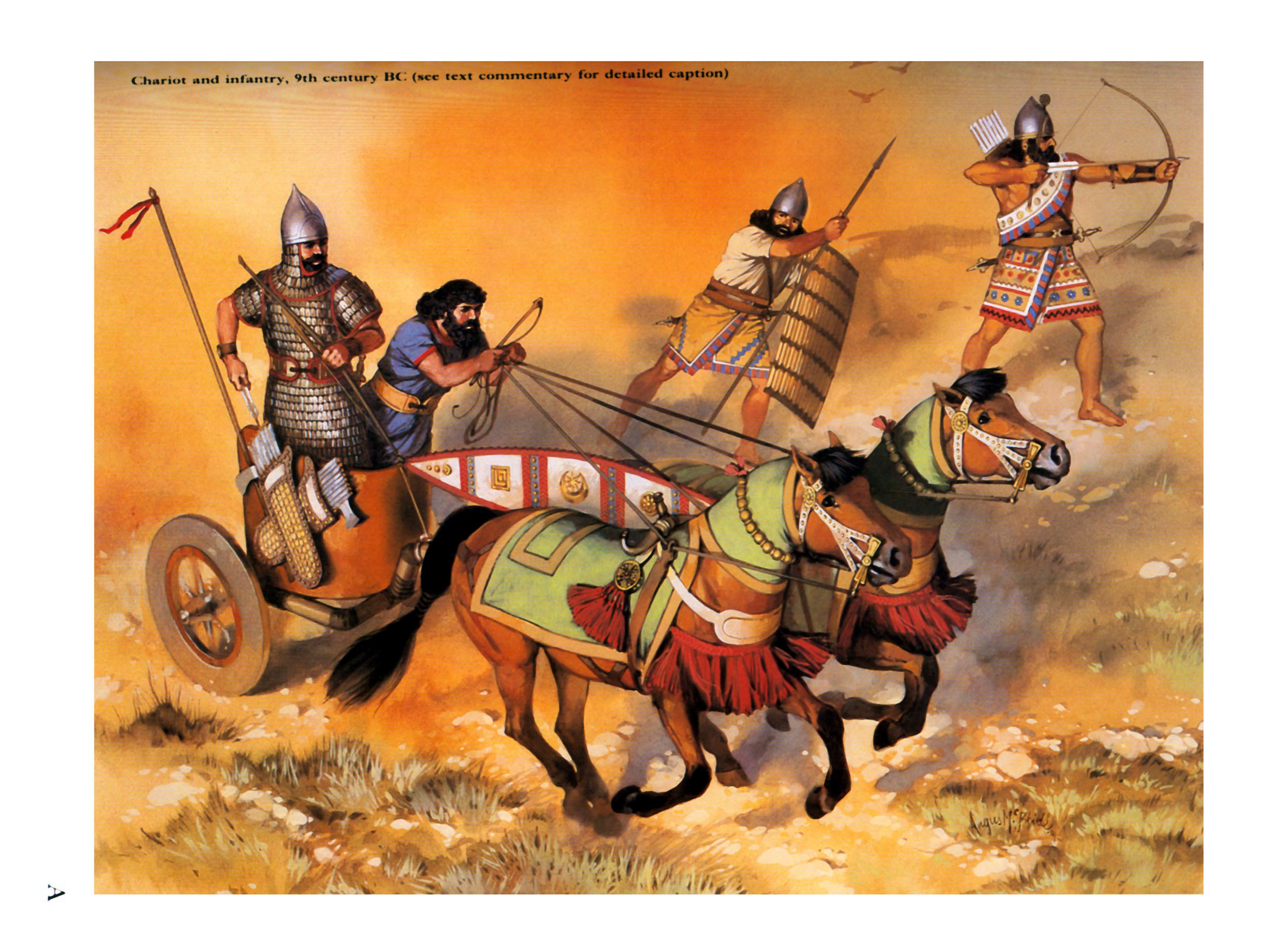 Assyrian Soldiers HD Wallpaper and Background