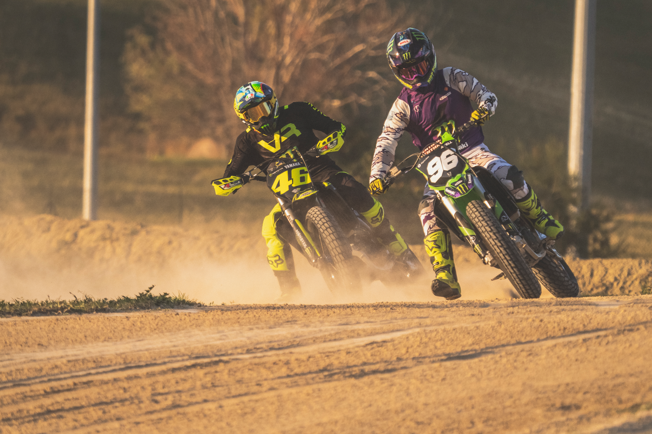 Axell Hodges Visits Valentino Rossi to Rip The Doctor's Motocross & Flat Tracks X Exhaust