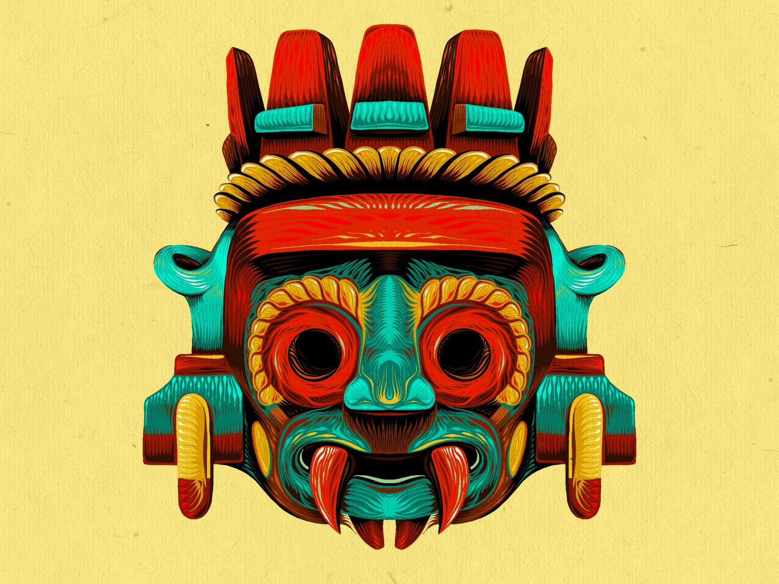 Tlaloc Aztec Deity