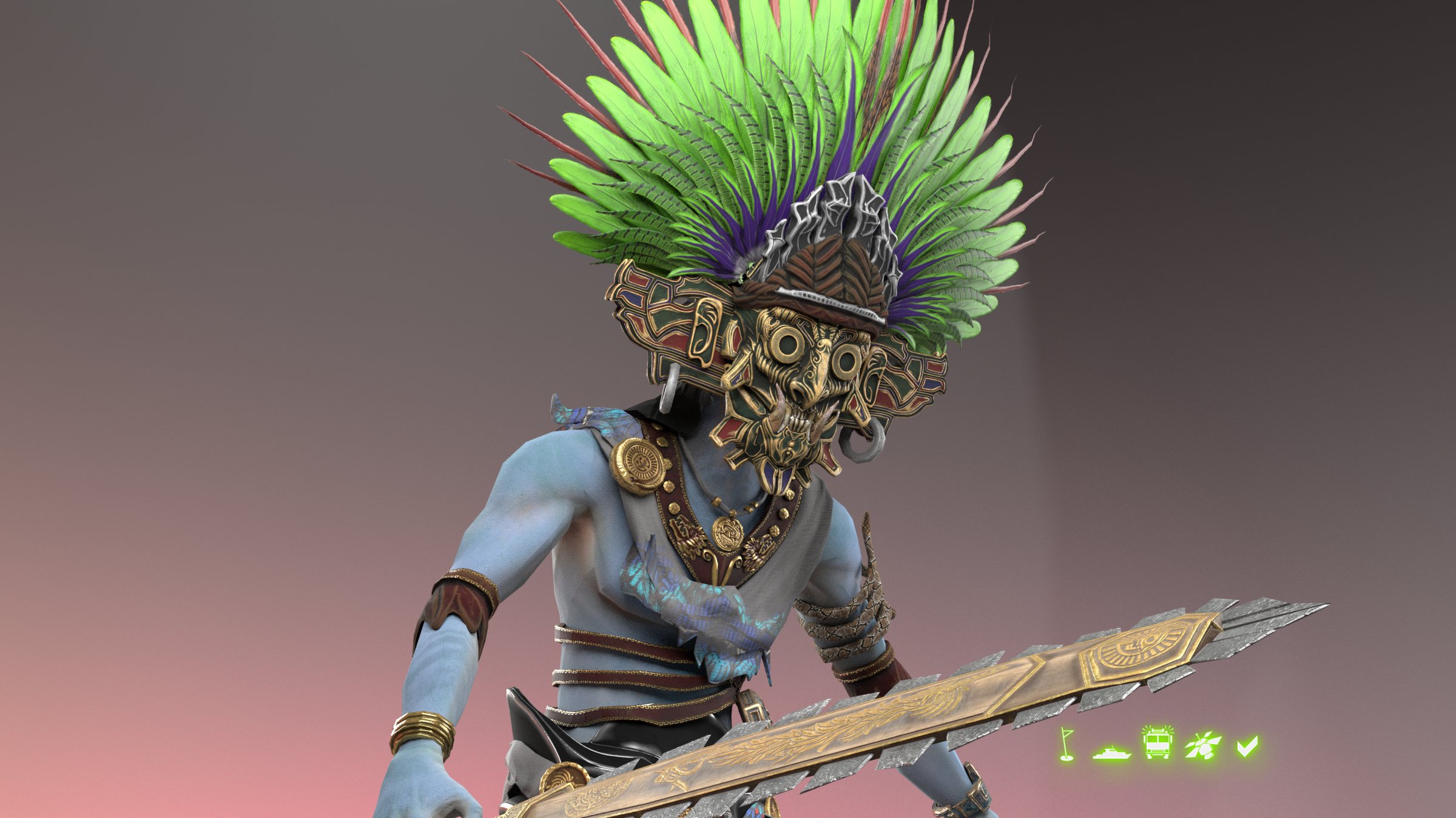 Tlaloc The Aztec God of Rain