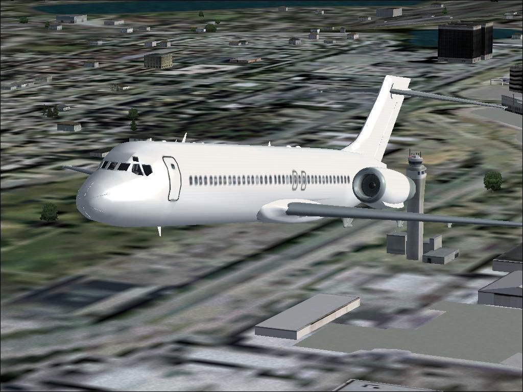 FS2004 FS2002 Project SkyWorks Boeing 717 200 Paint Kit For FS2004