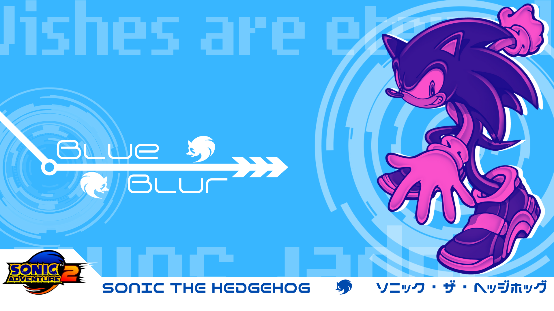 Sonic The Hedgehog (y2k style)