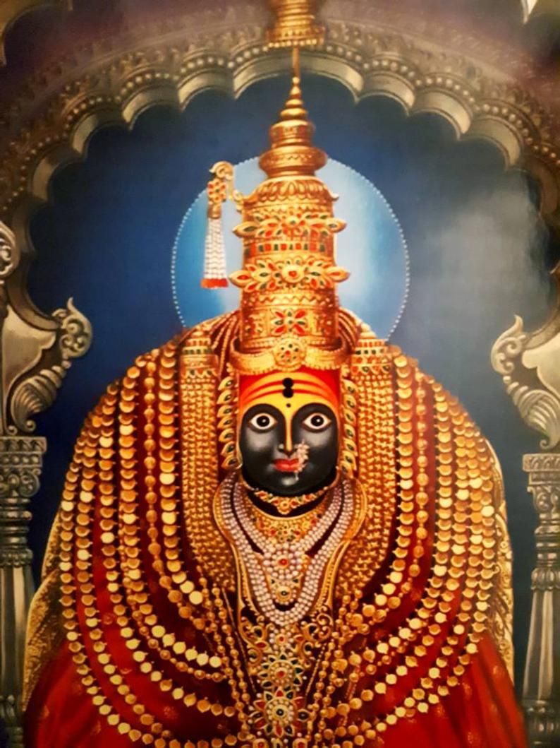 Hindu Goddess Tulja Bhavani UK. Bhavani, Goddess, Goddess decor