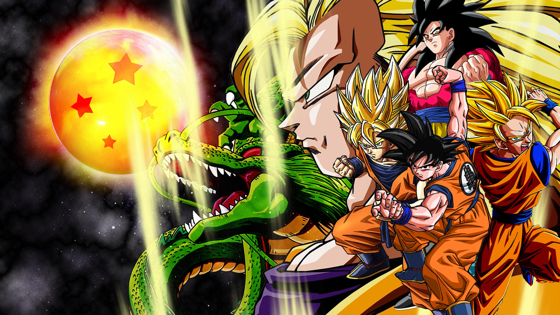 Fondos de Dragon Ball Z, Goku Wallpaper para descargar gratis