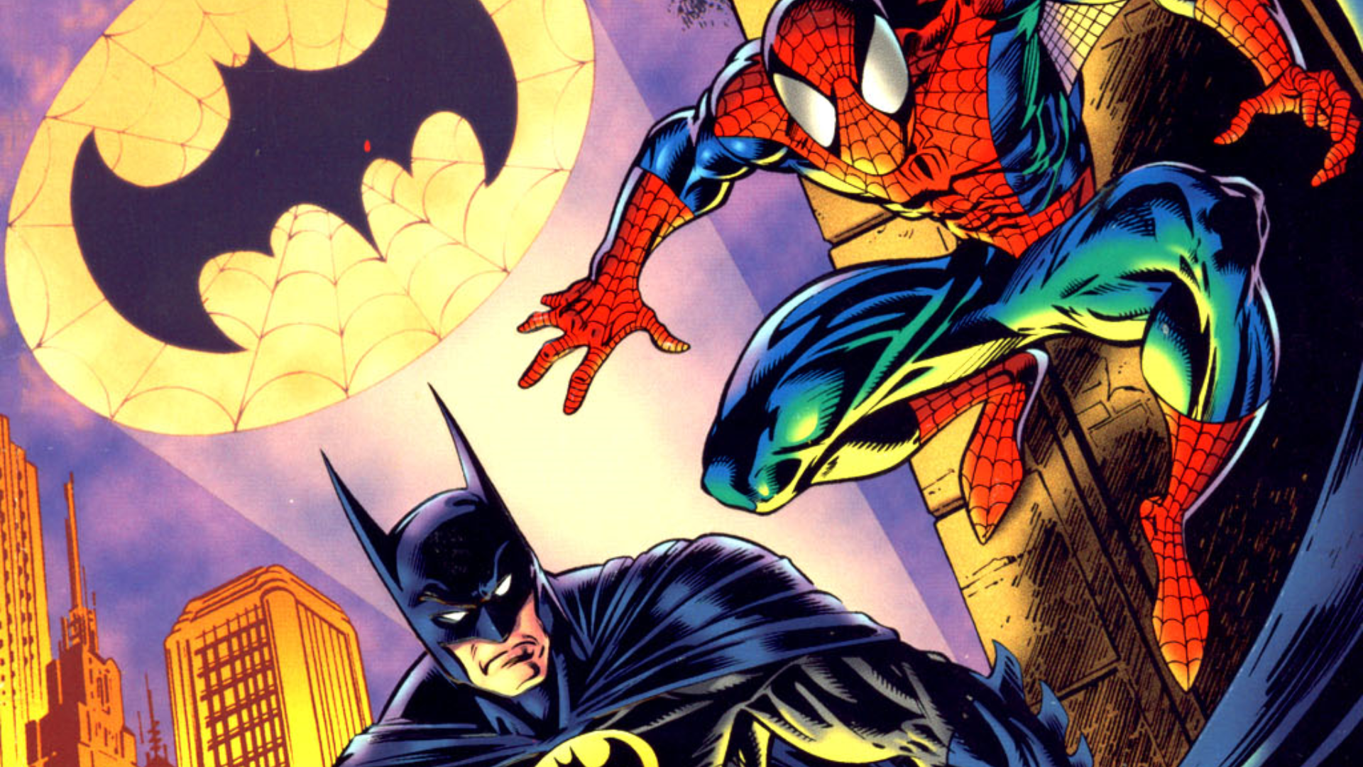 Spider Man And Batman HD Wallpaper And Background