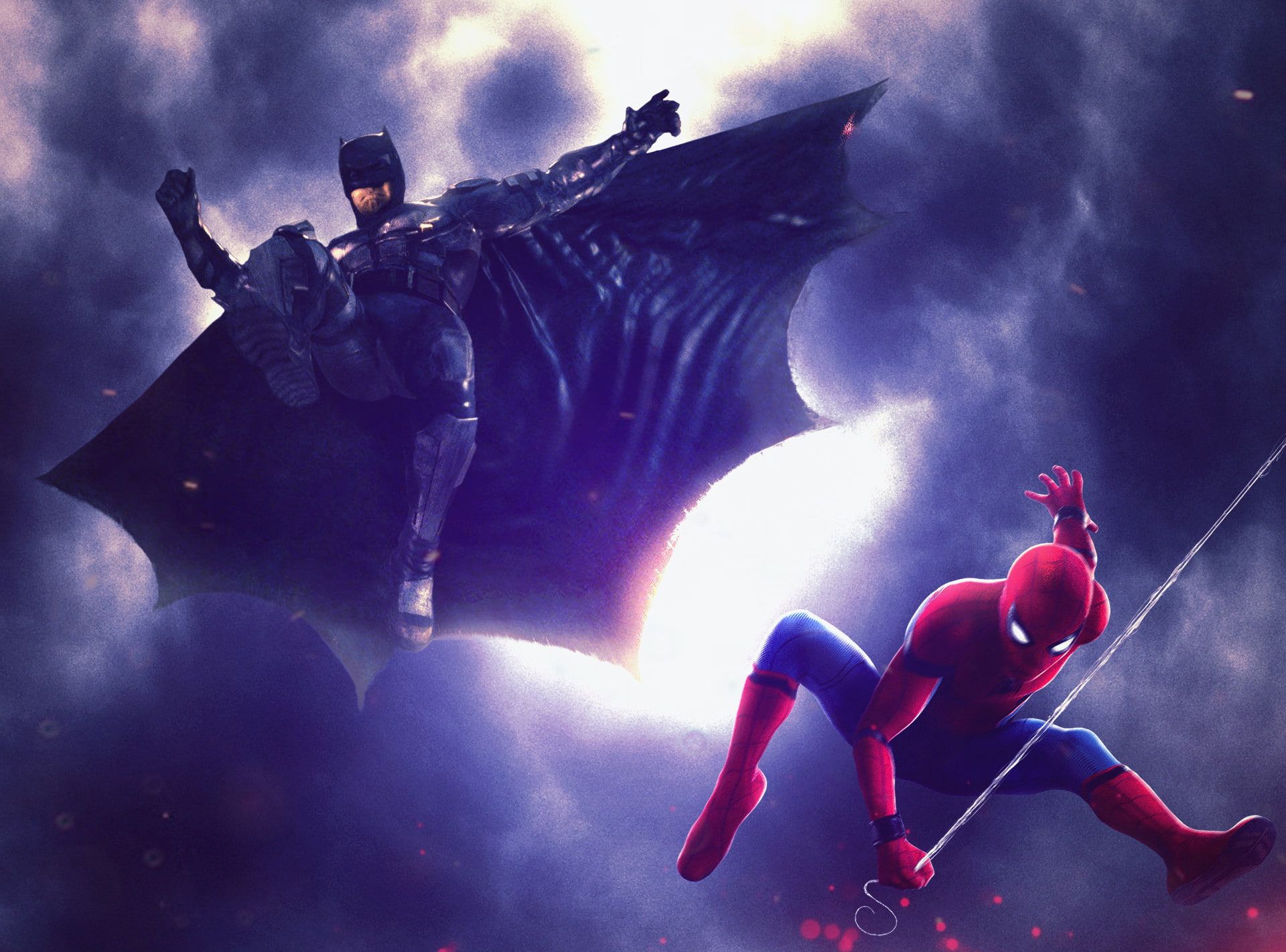 batman #spiderman #superheroes #hd P #wallpaper #hdwallpaper #desktop. Batman artwork, Spiderman, Batman