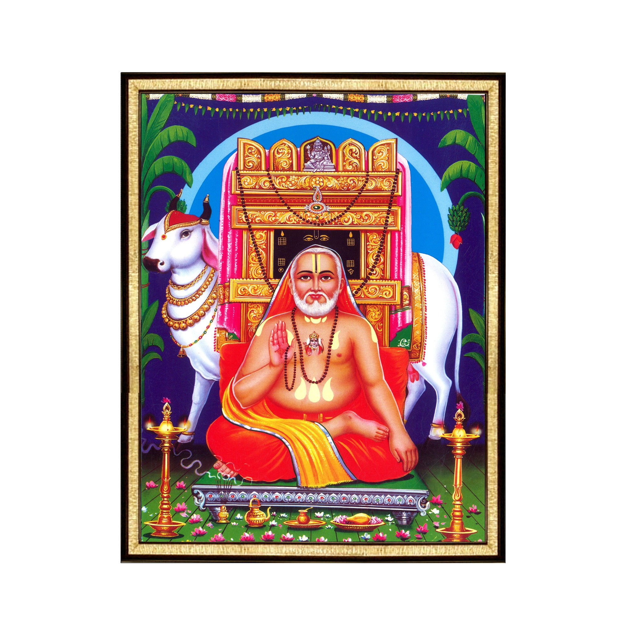 Sri Raghavendra Swamy Digital Photo Frame Famously Known as