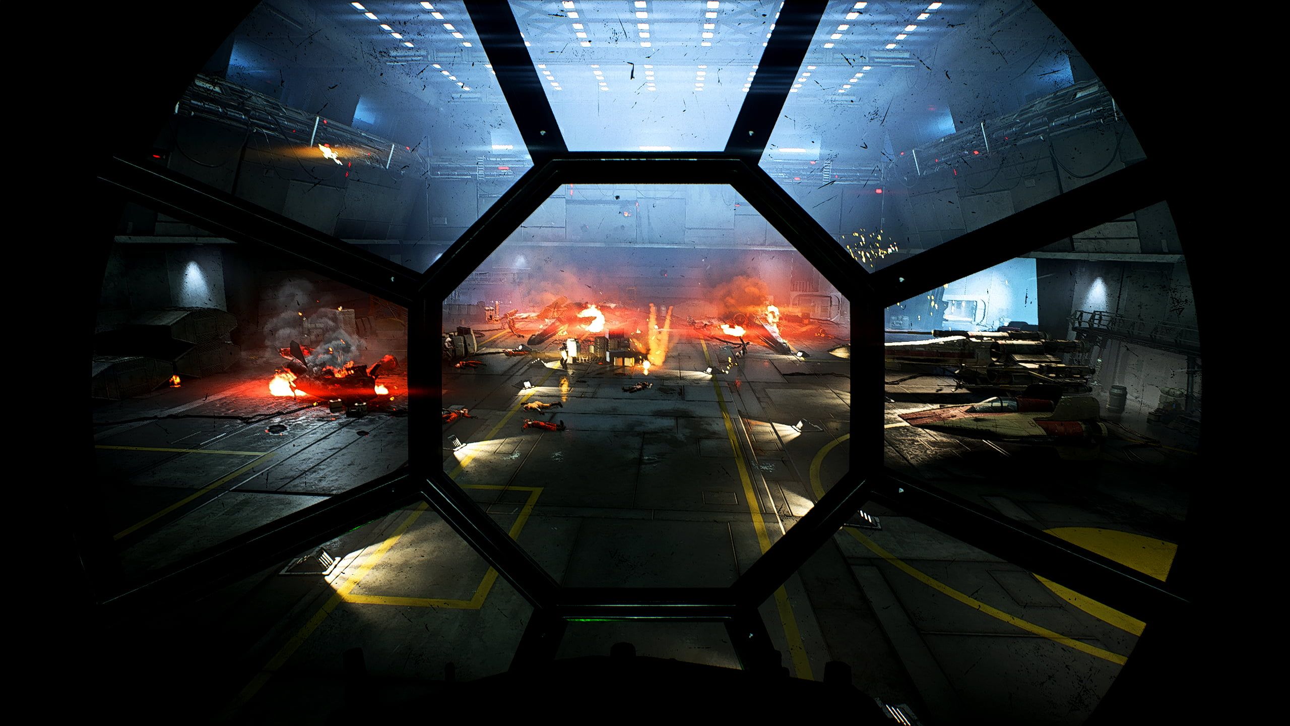 Star Wars Star Wars Battlefront II #Cockpit #Hangar TIE Fighter K # wallpaper #hdwallpaper #desktop. Star wars battlefront, Star wars, Star wars wallpaper