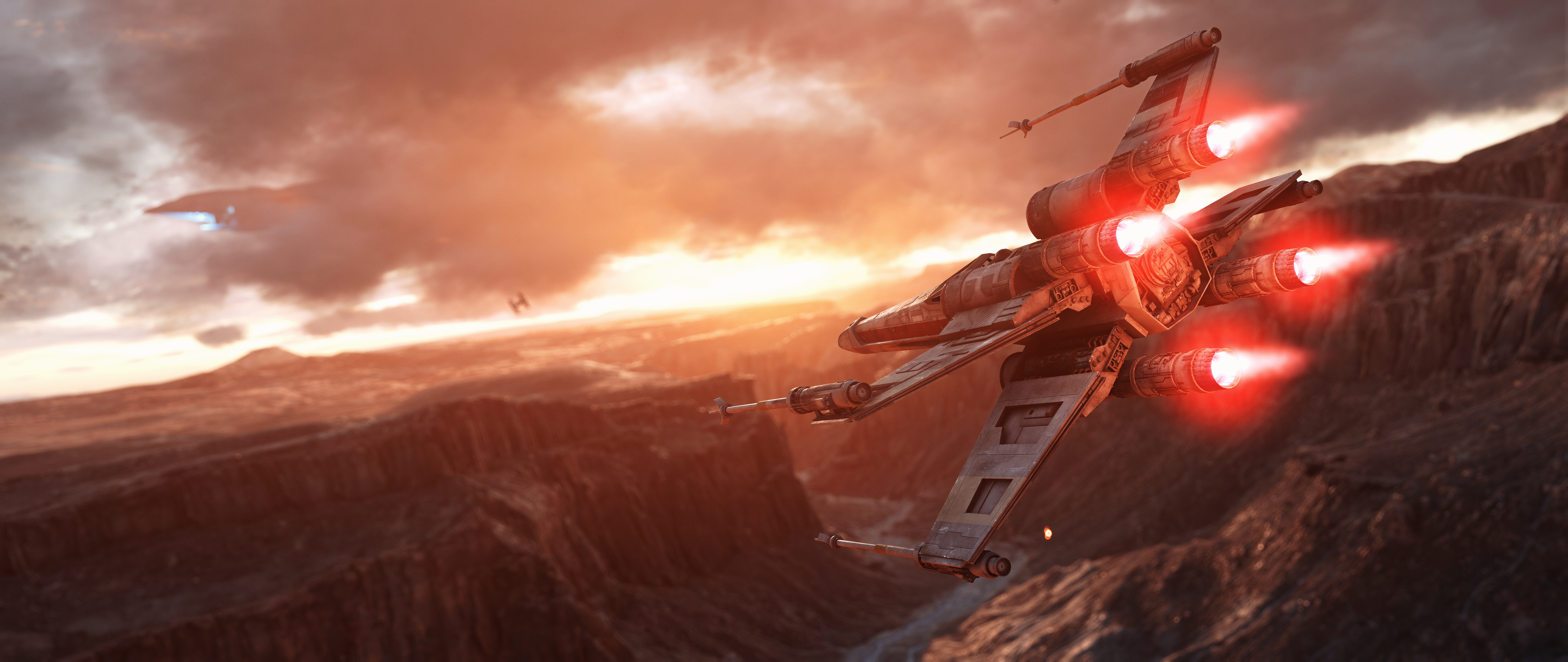 4K X Wing Wallpaper And Background Image