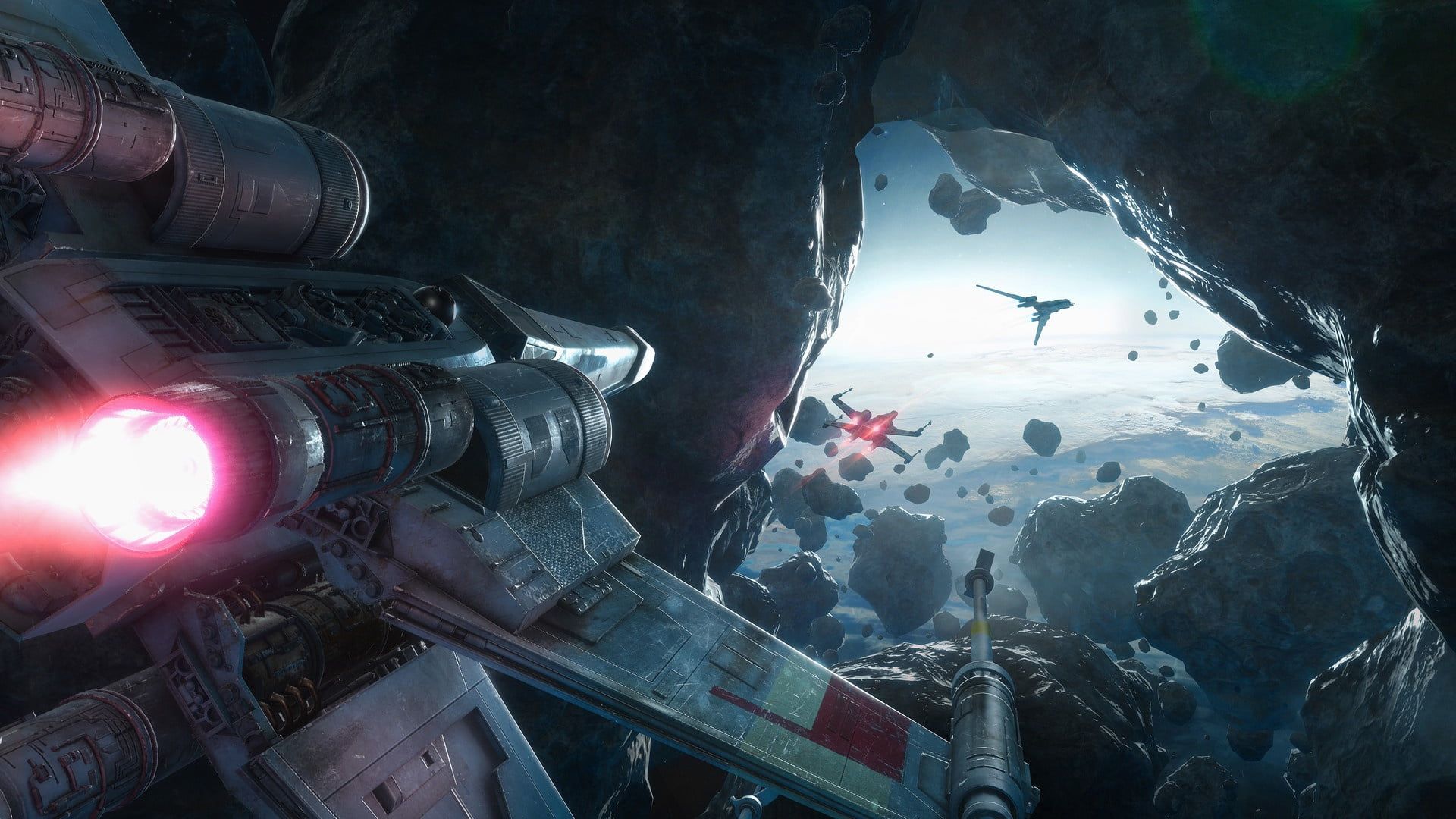 Aircraft Digital Wallpaper Star Wars Science Fiction #X Wing Star Wars: Battlefront P #wallpaper #hdwallpap. Star Wars, Star Wars Wallpaper, Star Wars Image