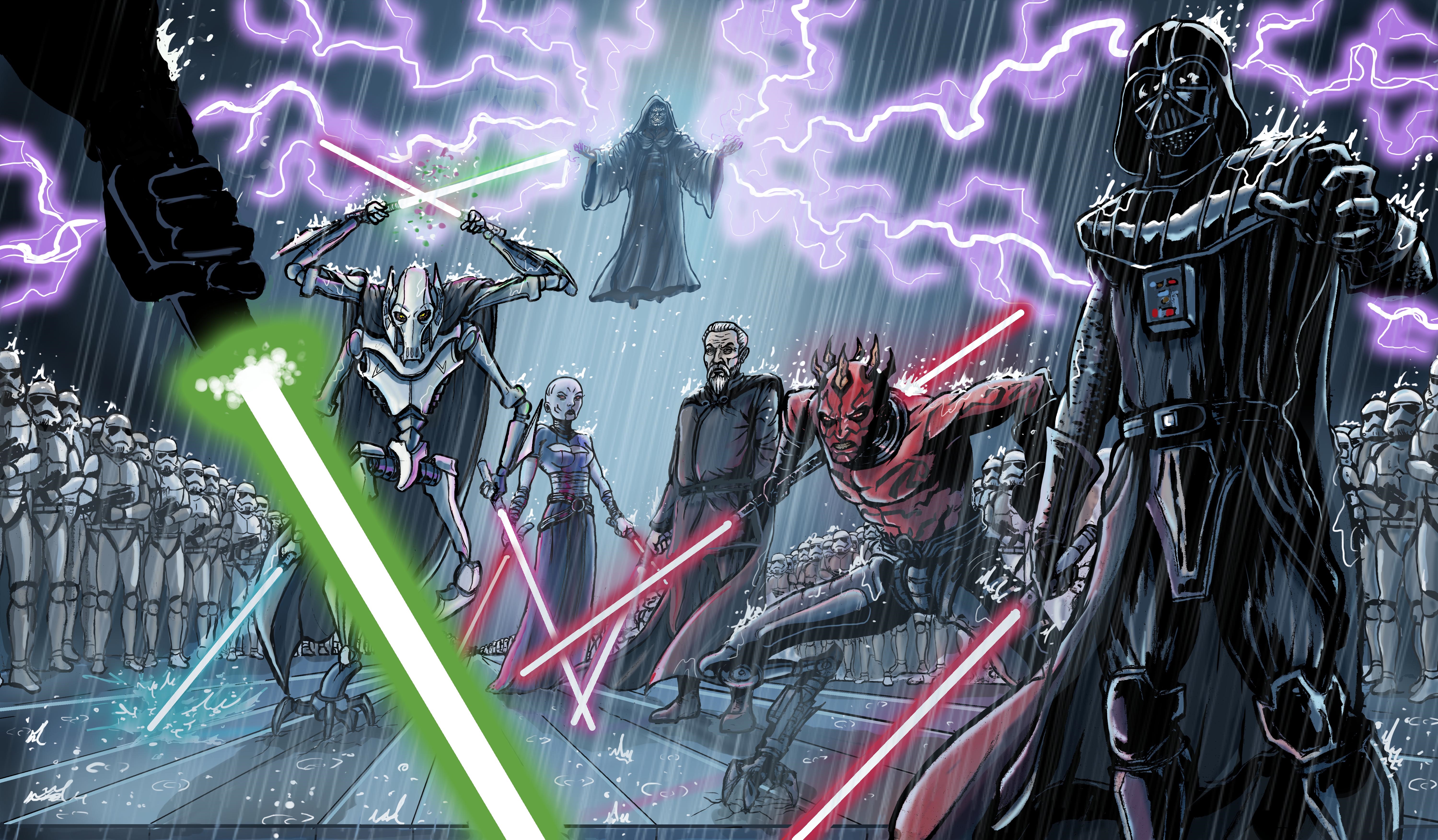 Darth Maul HD wallpaper