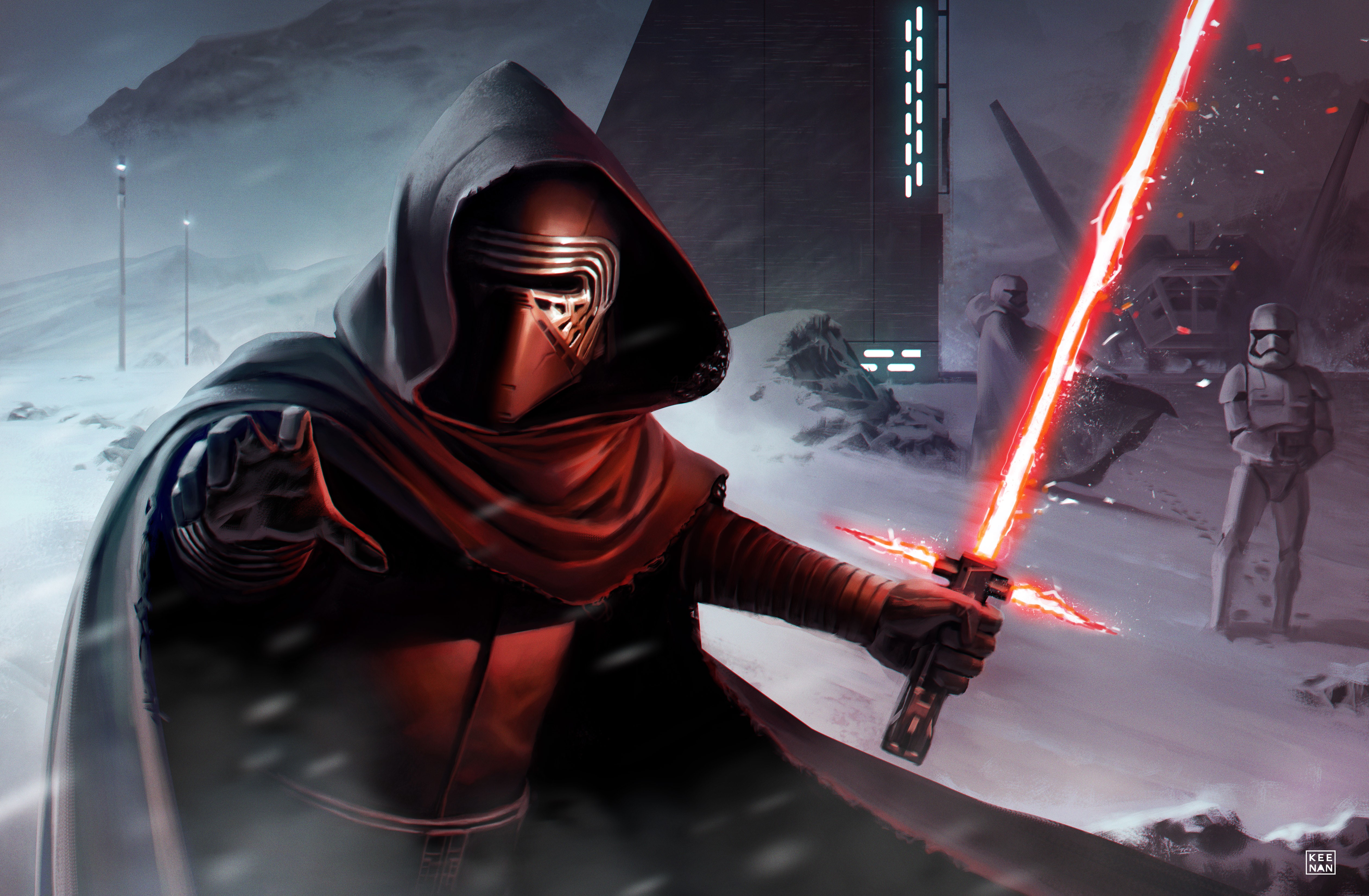 Wallpaper / star wars, hd, 4k, 5k, kylo ren, free download