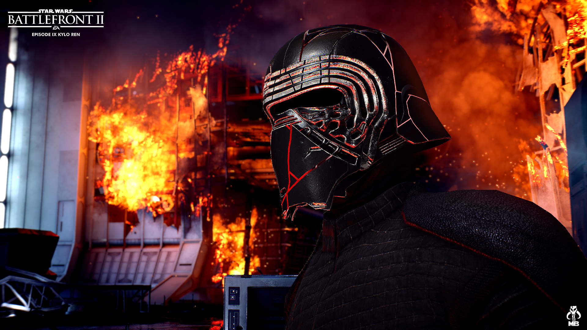 Kylo Ren in Star Wars Battlefront 2