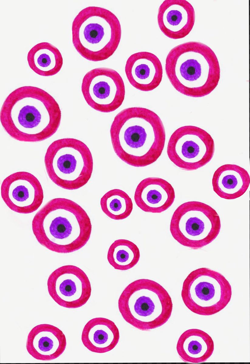 PINK evil eye. Fondos de pantalla de iphone, iPhone fondos de pantalla, Pantalla de iphone