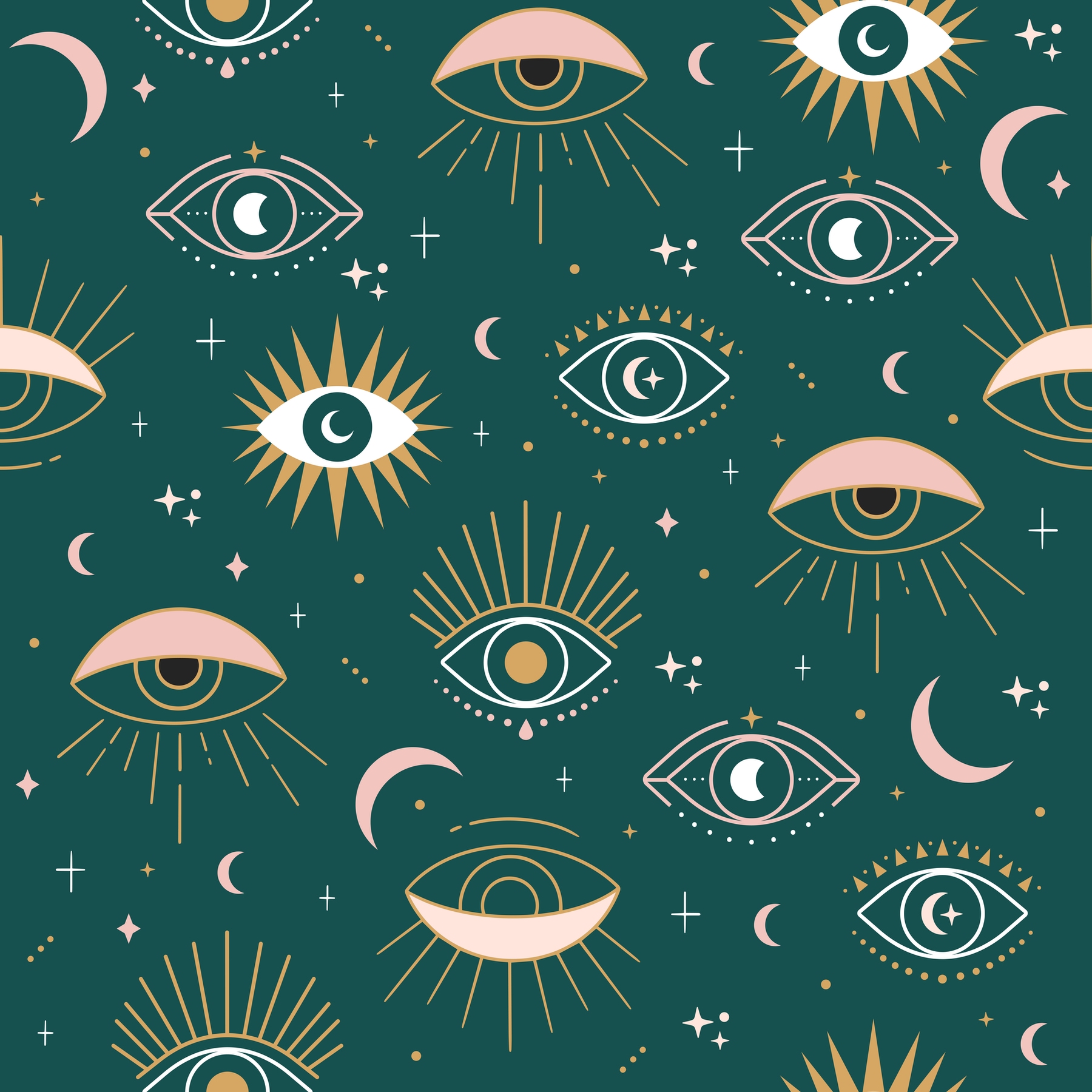 Unique Evil Eyes Wallpaper
