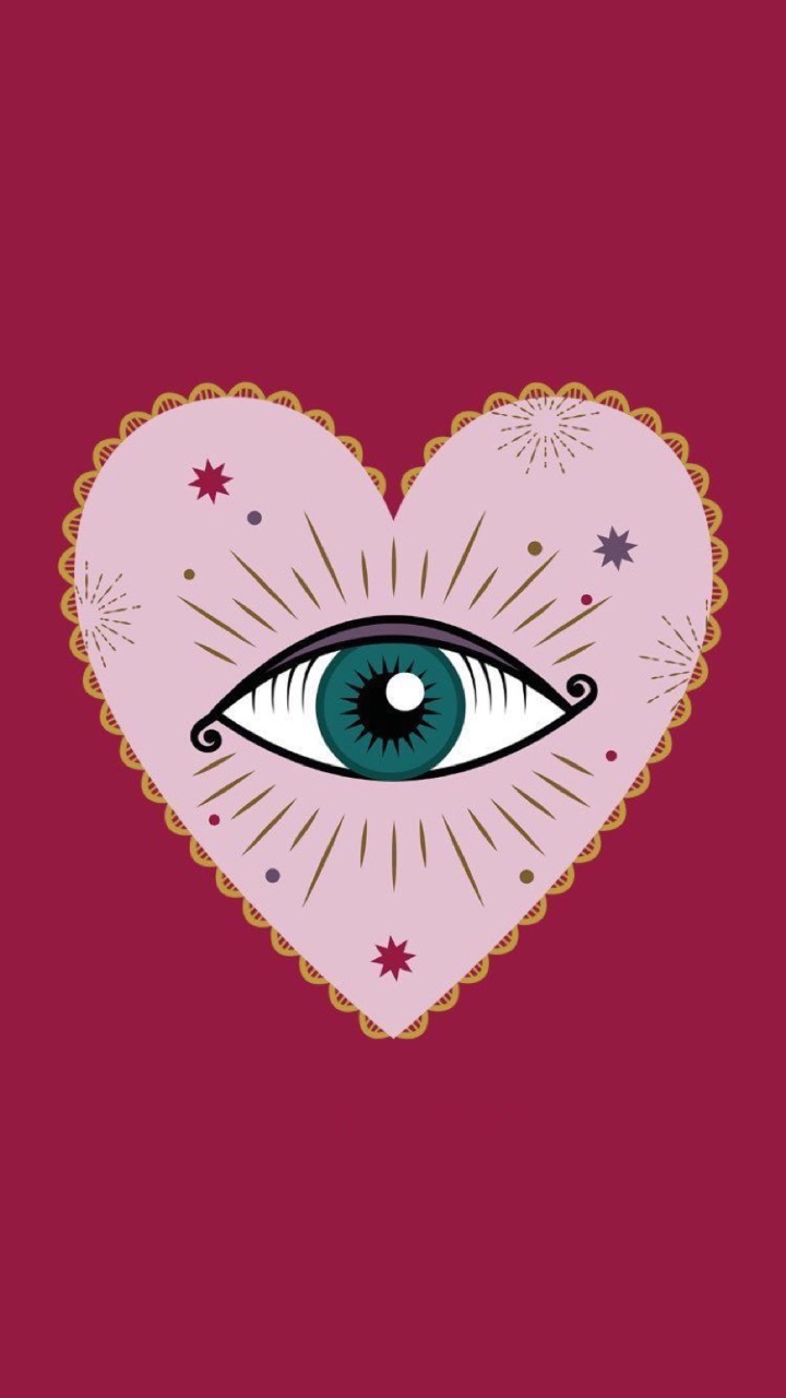 pink eyes wallpaper
