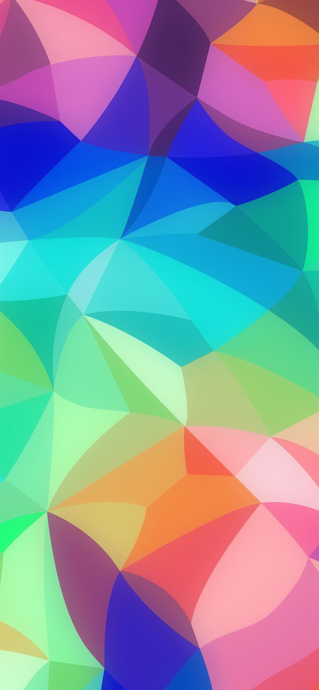 Rainbow abstract colors pastel pattern iPhone X Wallpaper Free Download