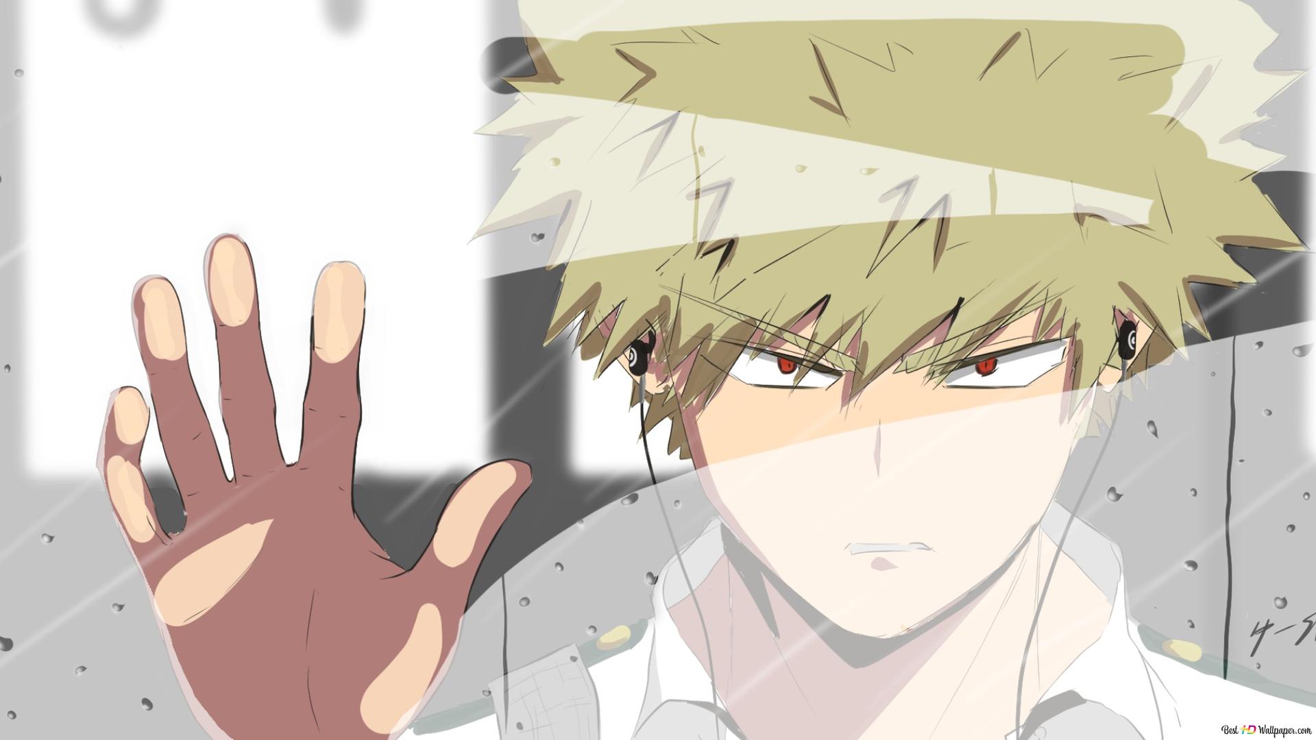Katsuki Bakugo Angry 2K wallpaper download