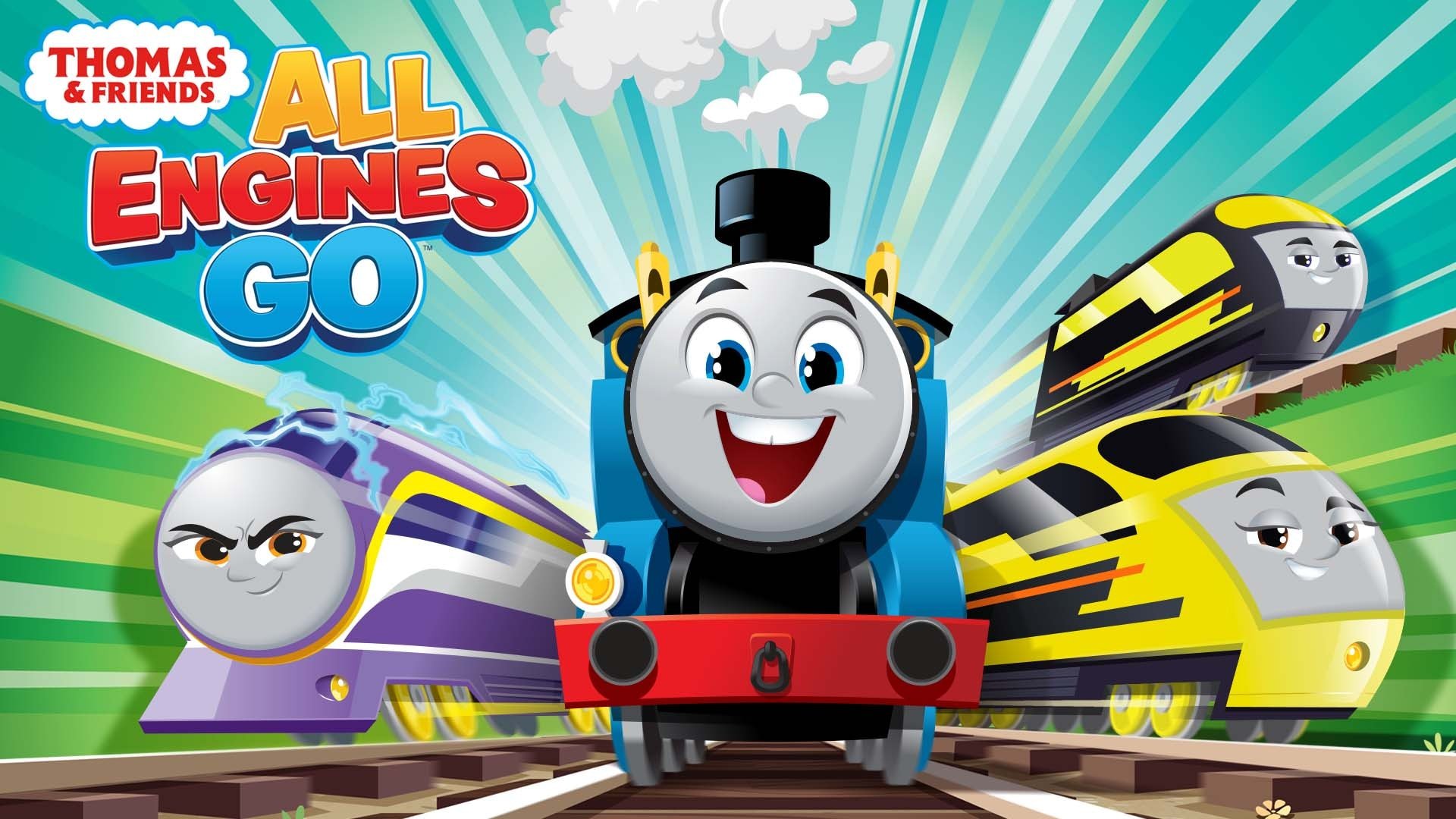 Thomas And Friends All Engines Go Wallpapers - Wallpaper Cave