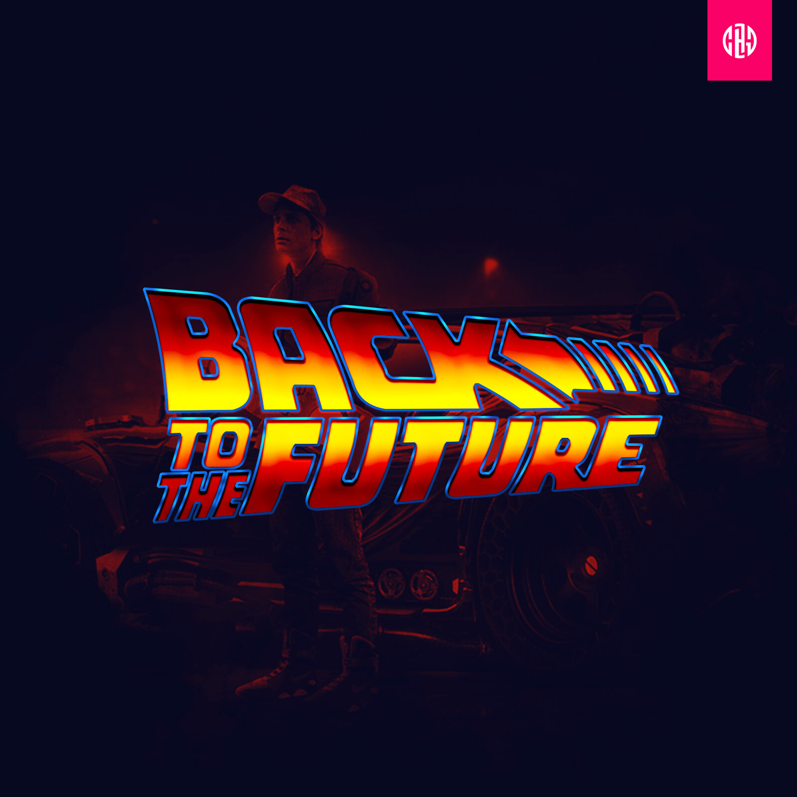 Back To The Future Logo Design