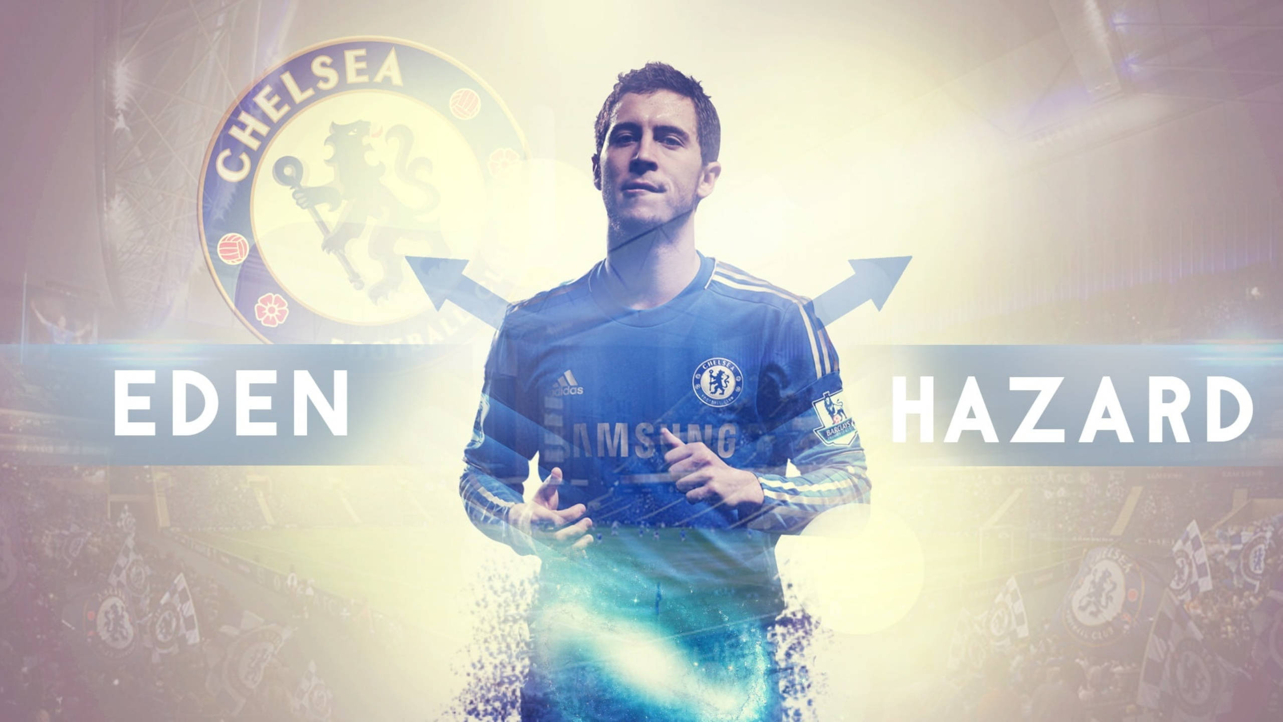 Download Chelsea Eden Hazard Fan Art Wallpaper