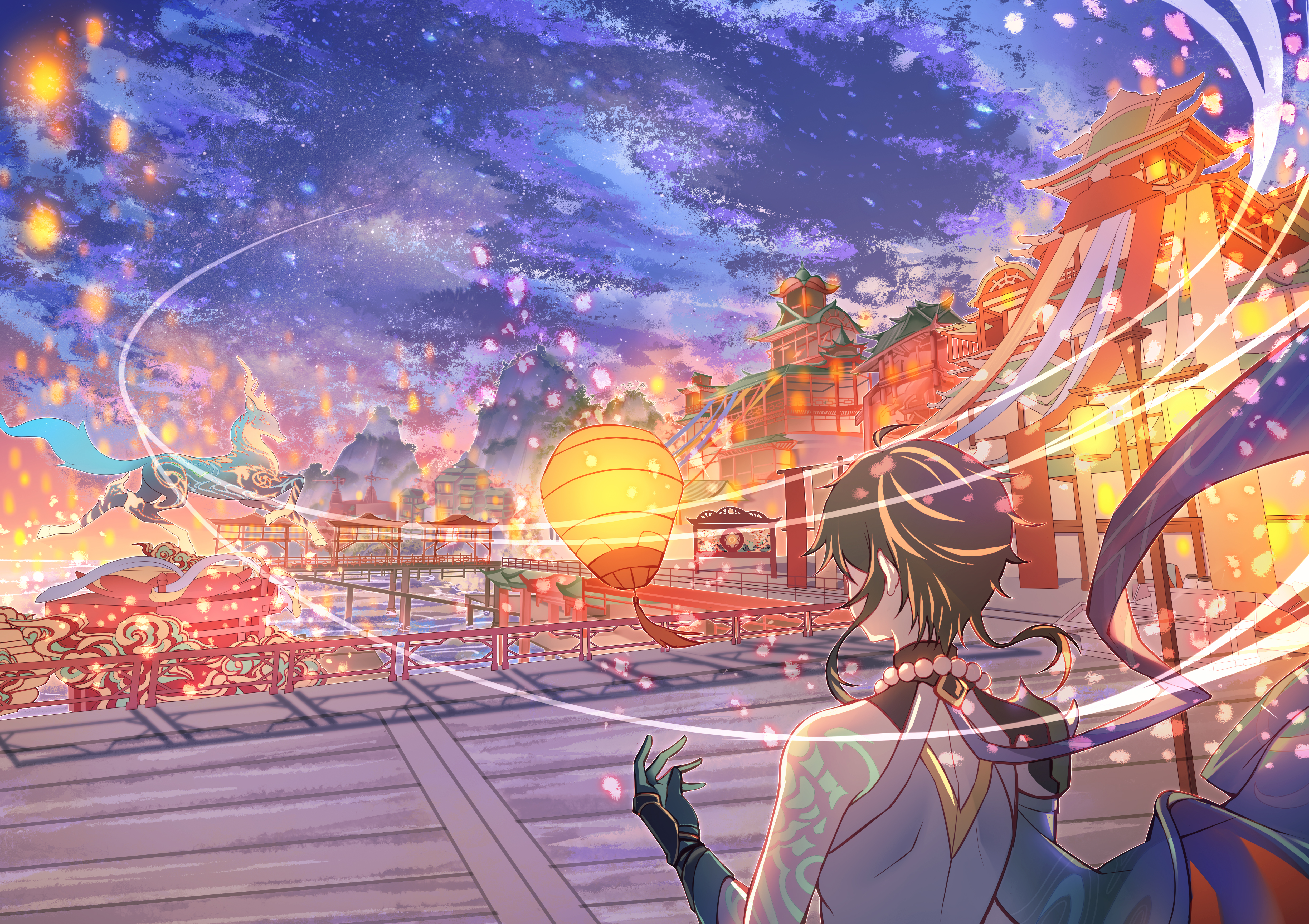 Lantern Rite (Genshin Impact) HD Wallpaper and Background