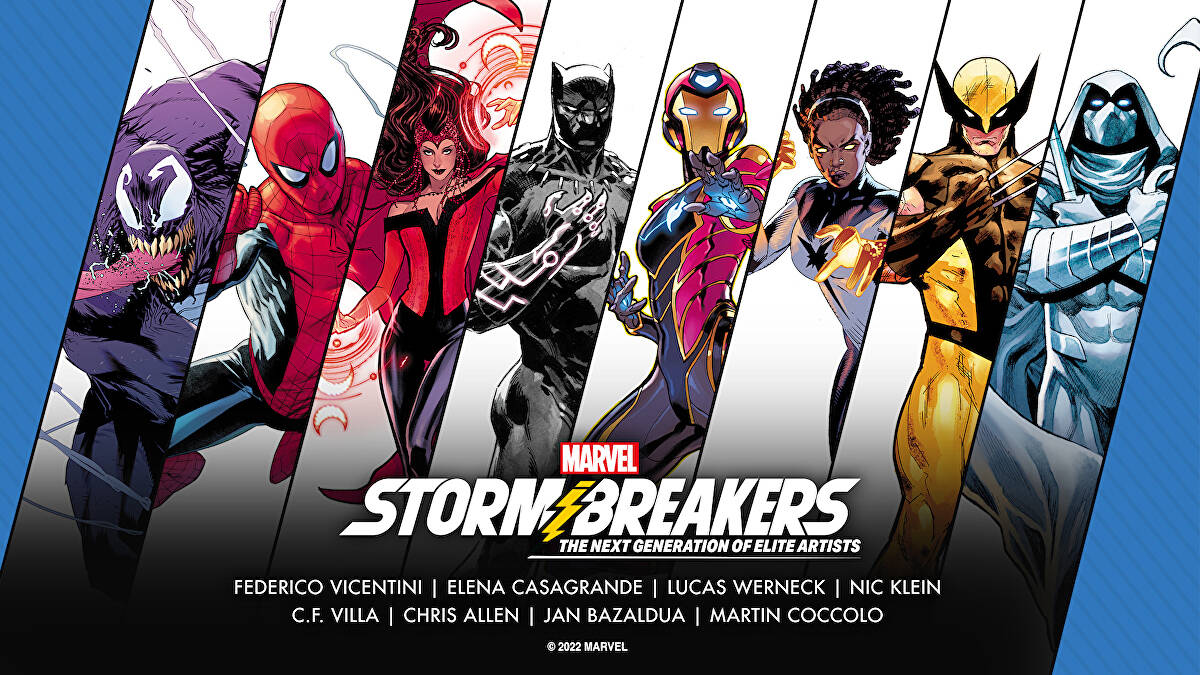 Marvel announces the 2023 class for its Stormbreakers artist program