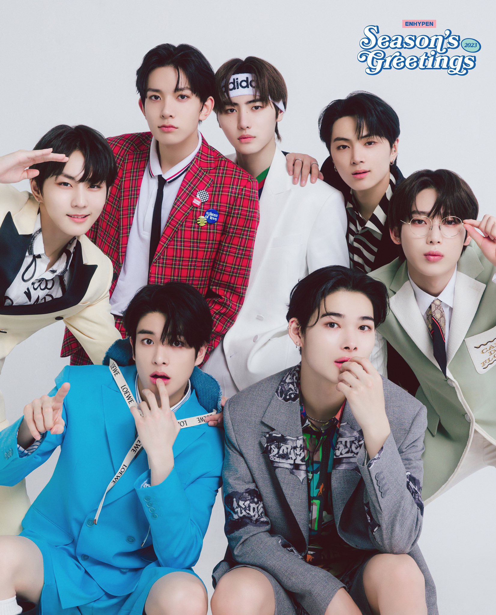 ENHYPEN WEVERSE - [PHOTO] 221202 ENHYPEN 2023 SEASON'S GREETINGS PREVIEW Cuts (1 2) #ENHYPEN #엔하이픈