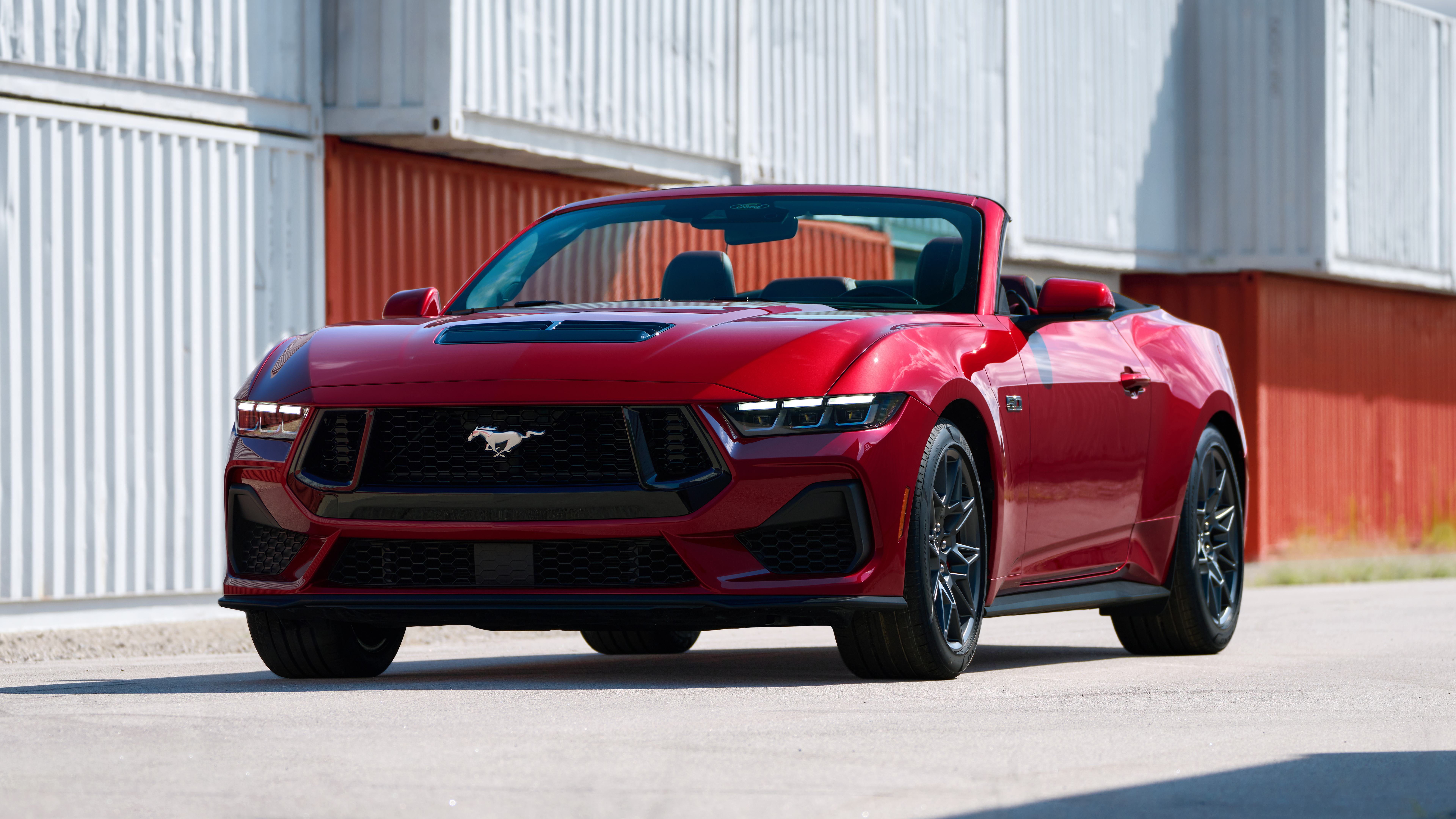 2024 Ford Mustang GT Convertible 5K Wallpaper Car Wallpaper
