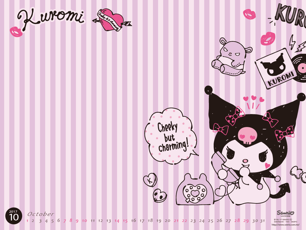 Kuromi Desktop Wallpaper