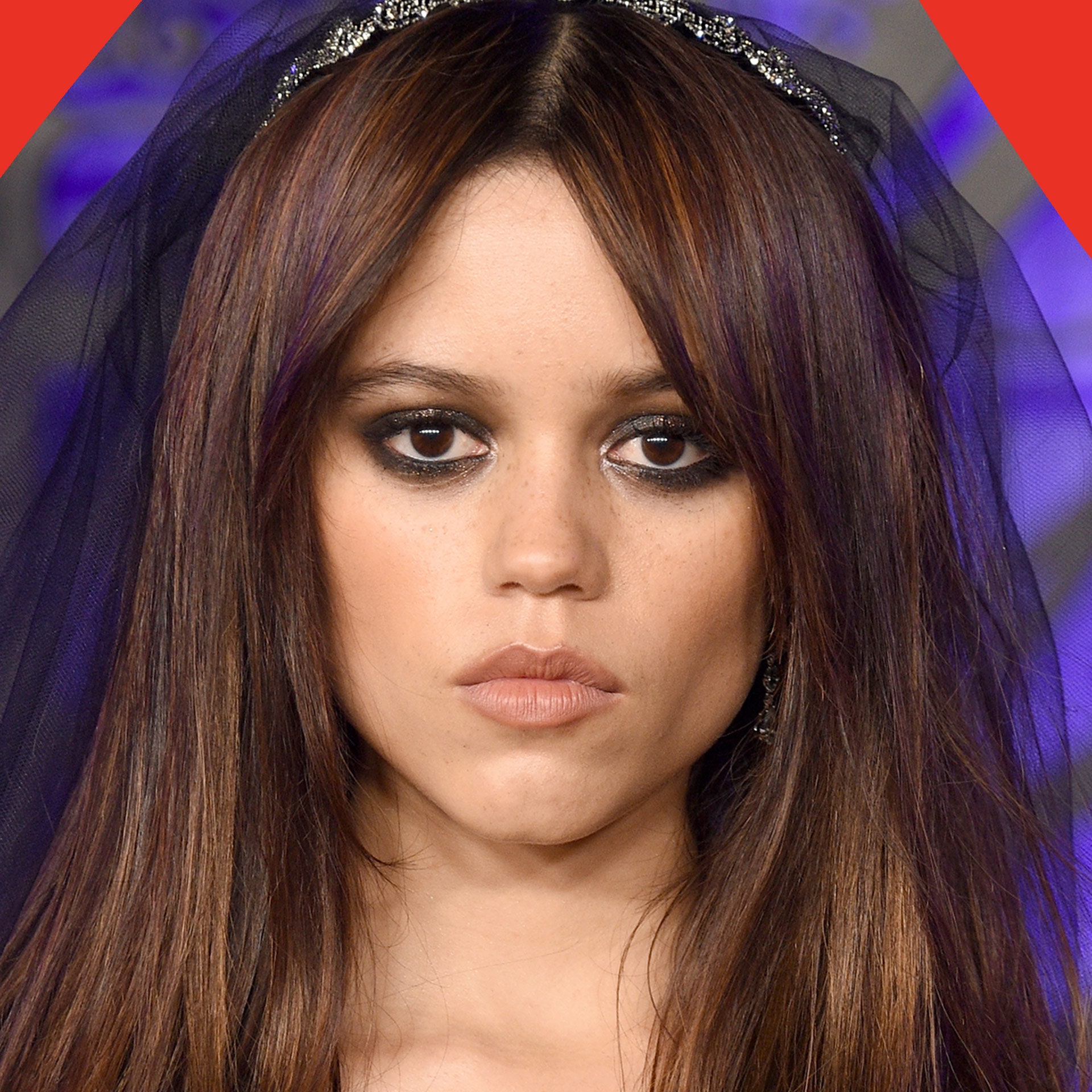 Jenna Ortega Has Debuted a Wolf Cut Bob in a Dress Wednesday Addams Would Love
