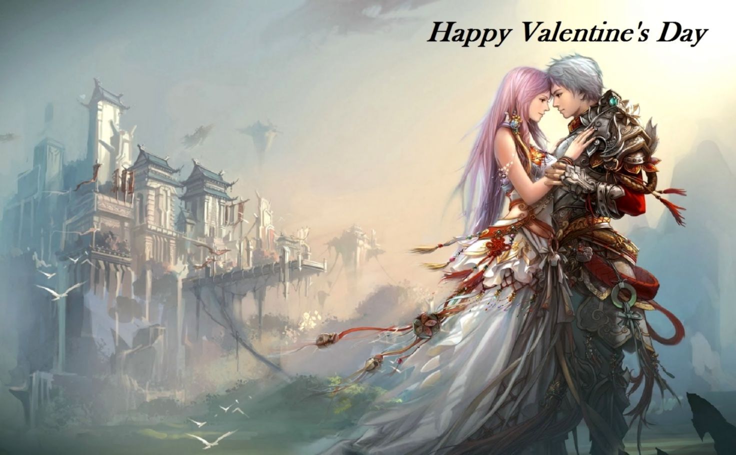 Anime Valentine's Day Desktop Wallpaper Free Anime Valentine's Day Desktop Background