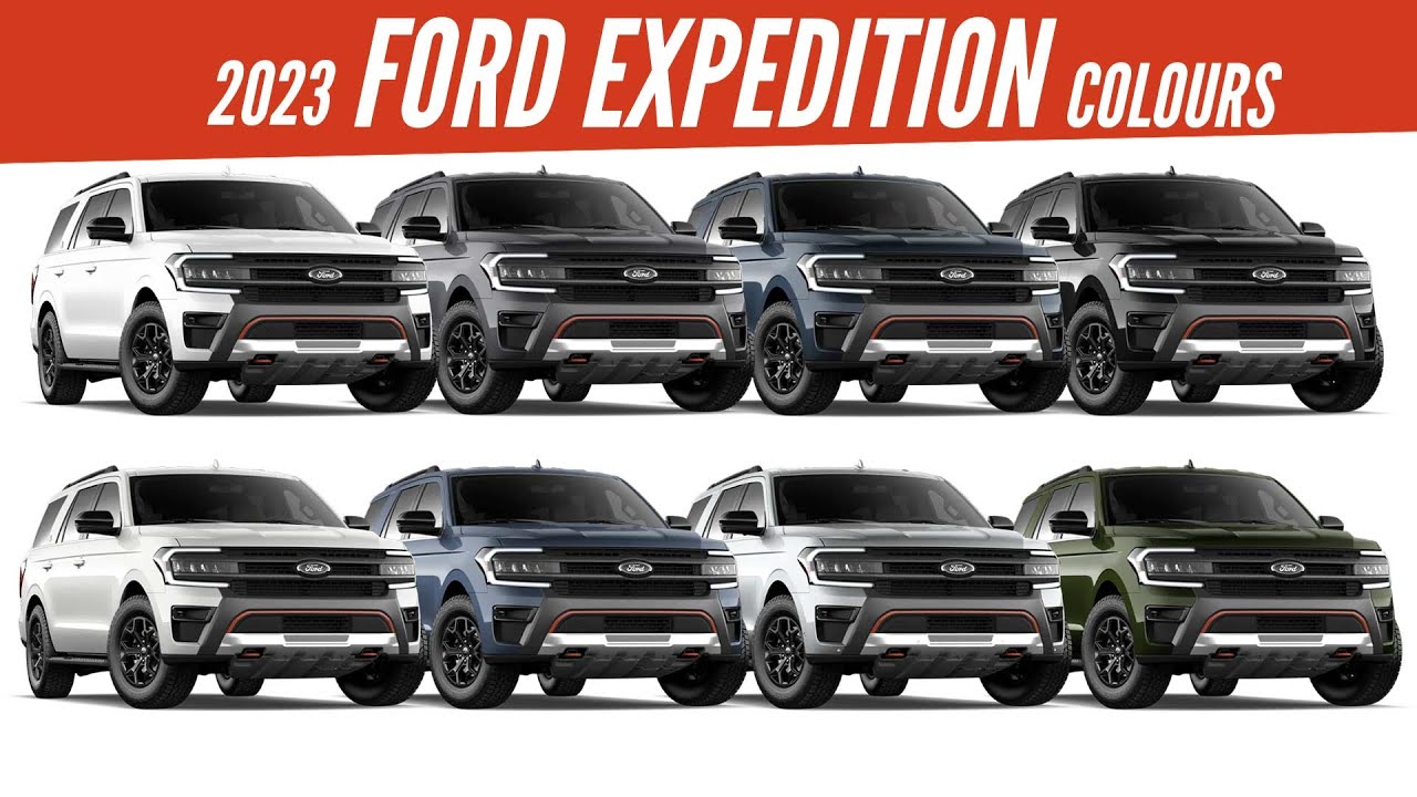 2023 Ford Expedition Timberline Color Options