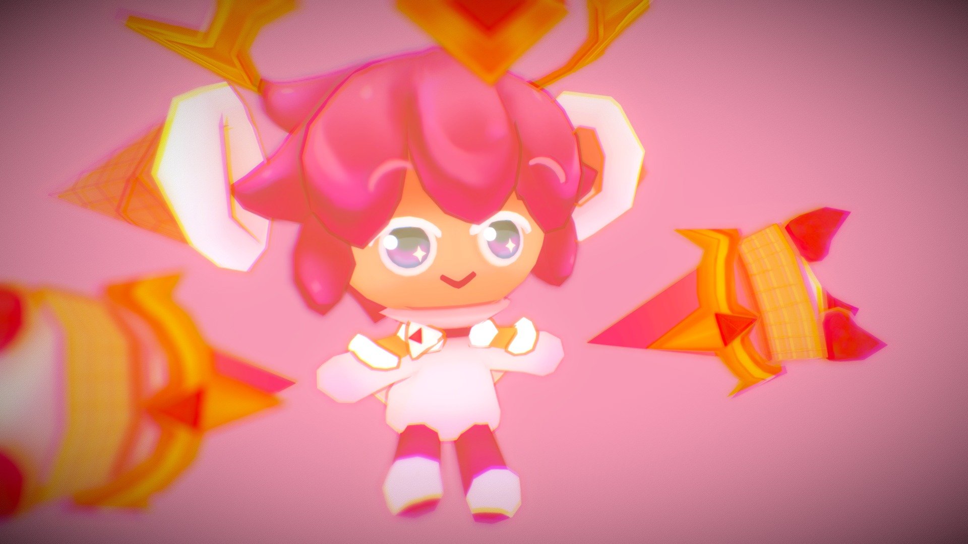 Strawberry Crepecookie model by RoRoCoChio [d2b9ef9]