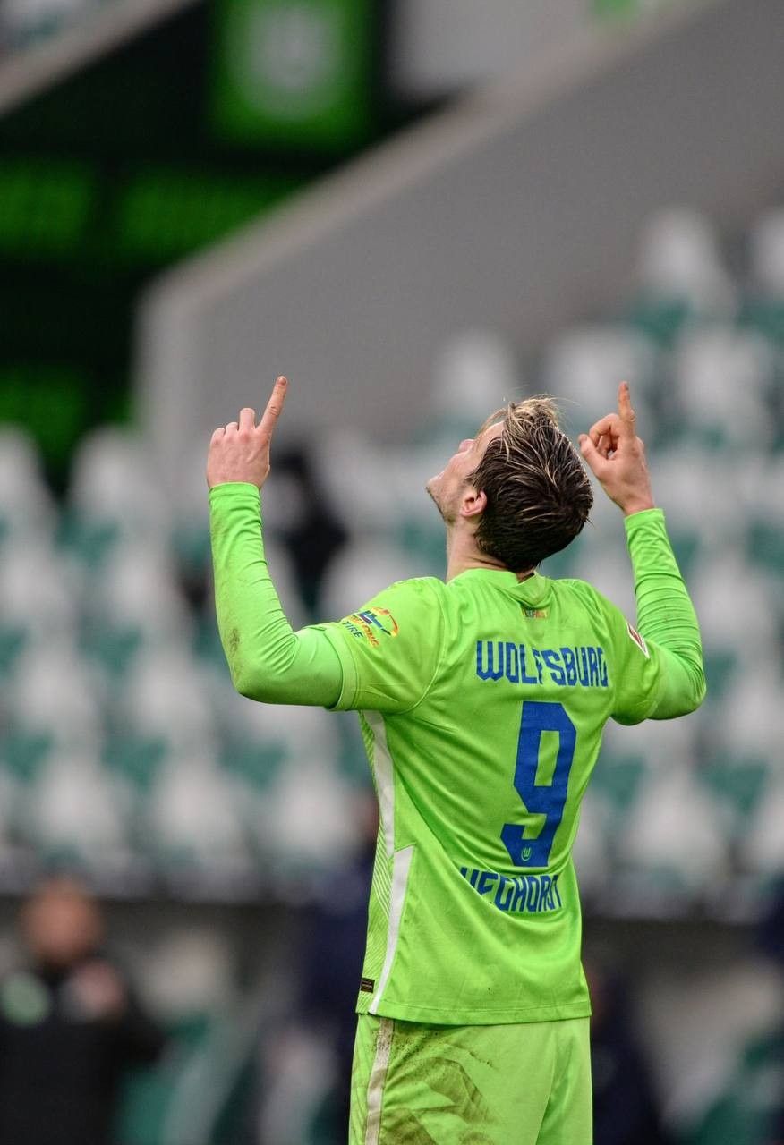 Wout Weghorst in the Bundesliga this season