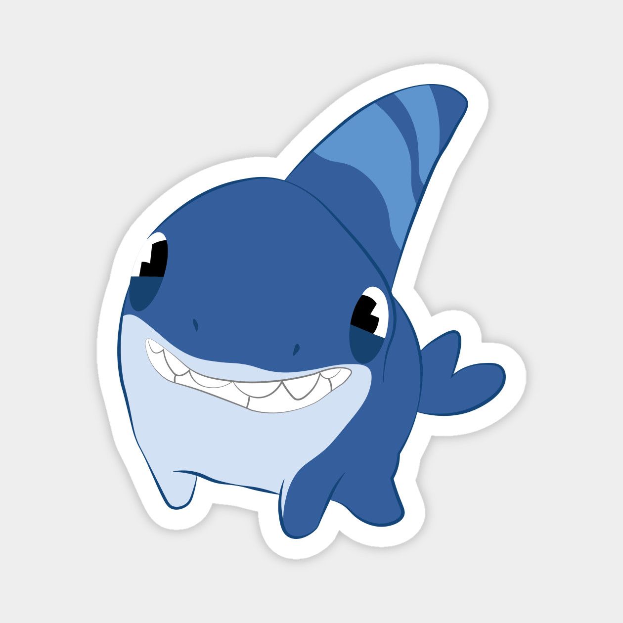 funny shark dog by leezy_loops. Sharks funny, Dog magnets, Shark