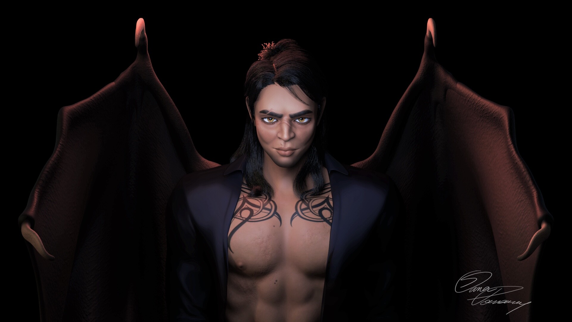 Cassian Fanart -A Court of Silver Flames