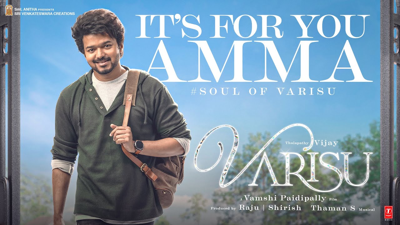 Soul Of Varisu (Tamil) Varisu. Thalapathy Vijay. Vamshi Paidipally. K.S. Chithra