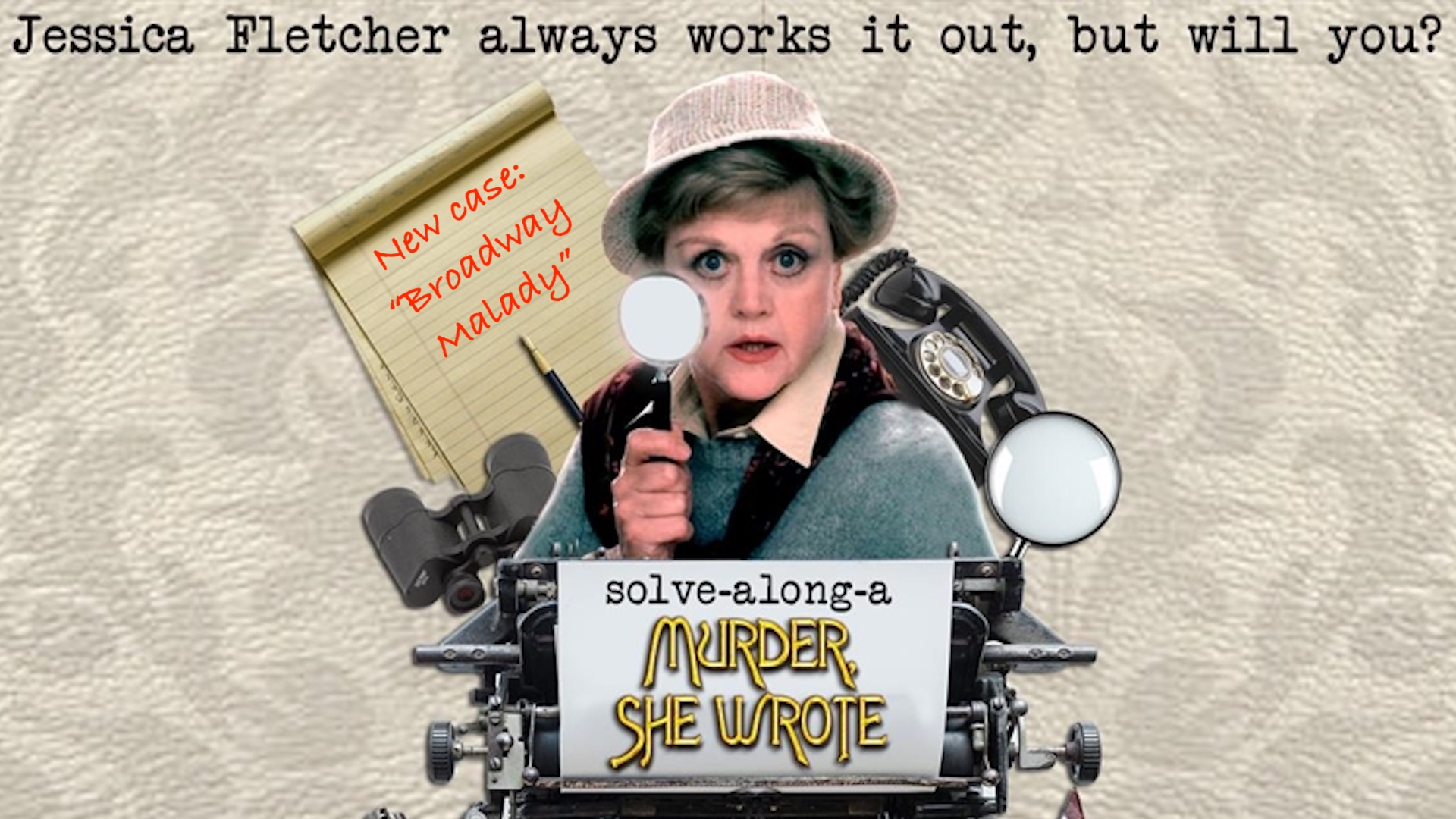 Solve Along A Murder She Wrote