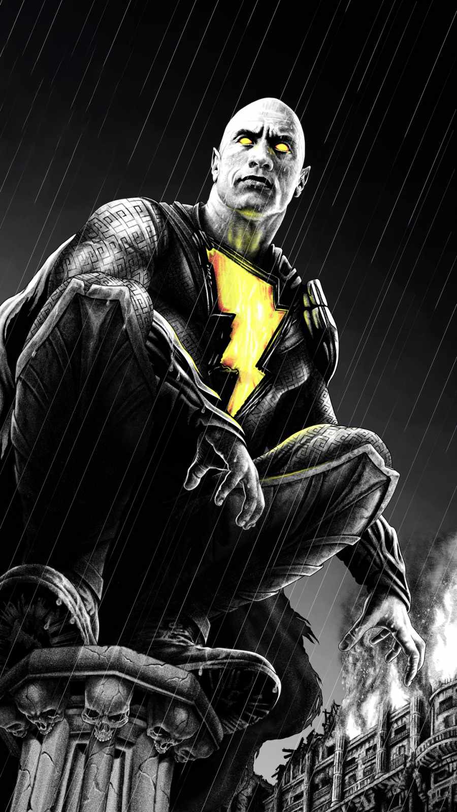 Black Adam Dc Fandom IPhone Wallpaper Wallpaper, iPhone Wallpaper