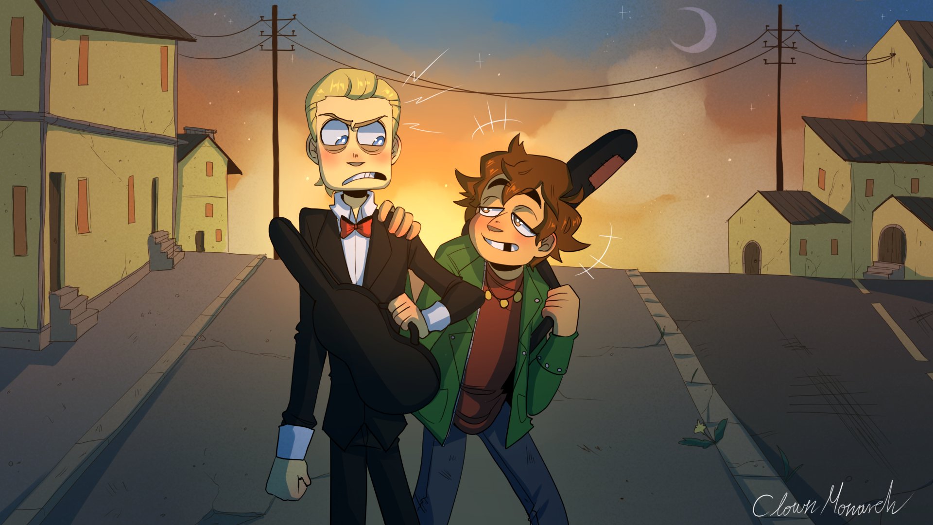 Twitter 上的ClownMonarch -COMMISSIONS OPEN-：finally got my shit togehter and finnished the second part of that metal family video this is one of the many speed draws in it: #metalfamily #metalfamilyfanart #