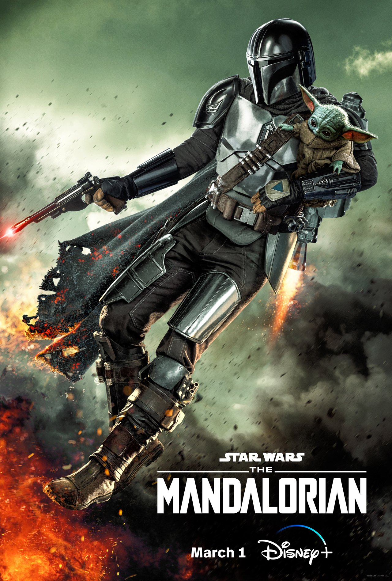 The Mandalorian' Reveals Season 3 Poster Ahead of Tonight's Official Wars News Net