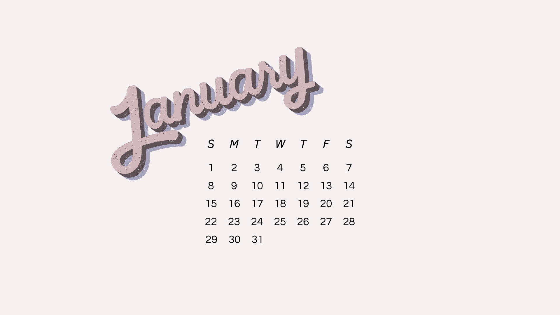 January 2021 calendar wallpapers  30 FREE designs to choose from   Calendar wallpaper Desktop wallpaper calendar 2021 calendar
