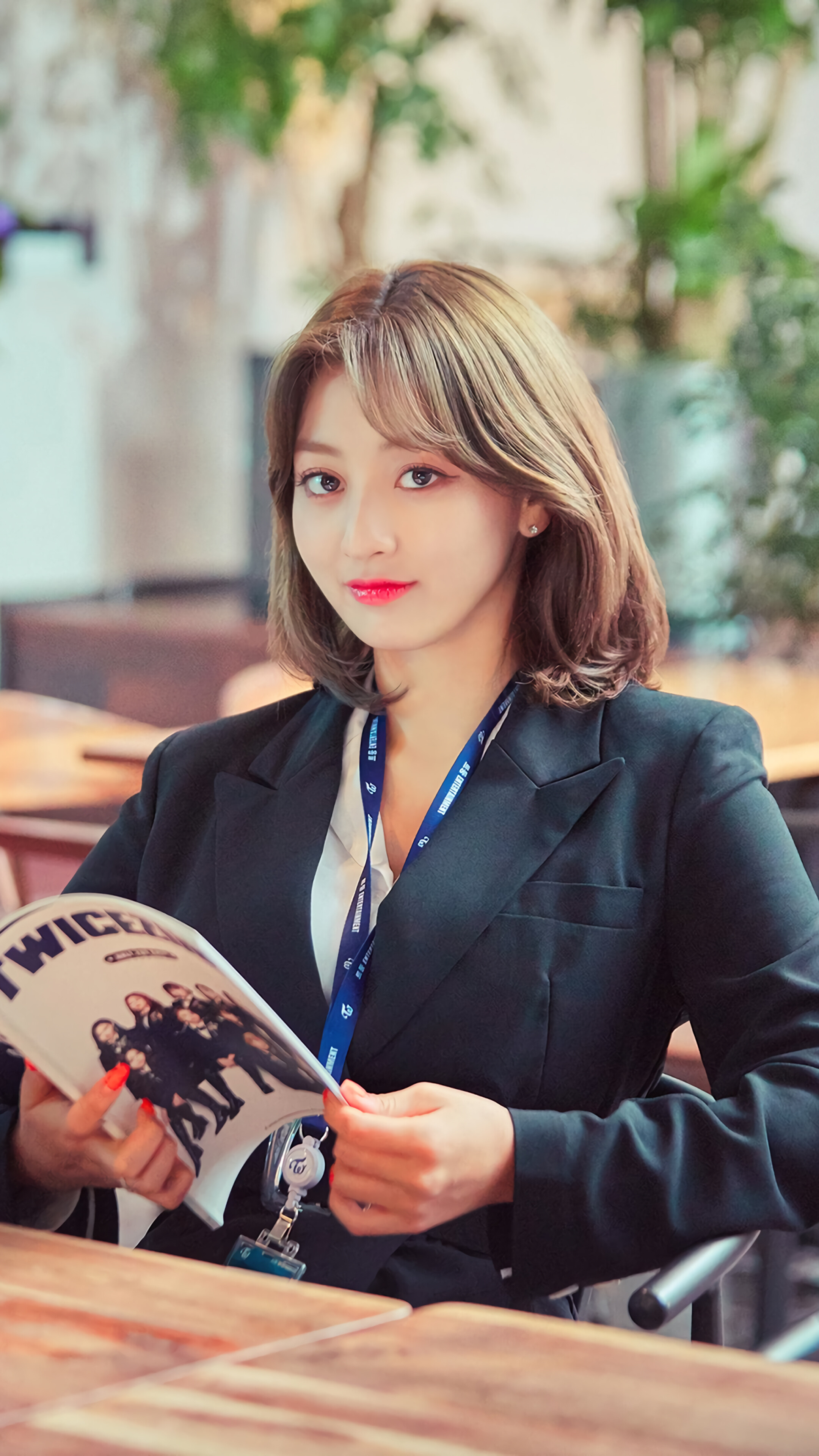 Jihyo, TWICE, 4k Gallery HD Wallpaper
